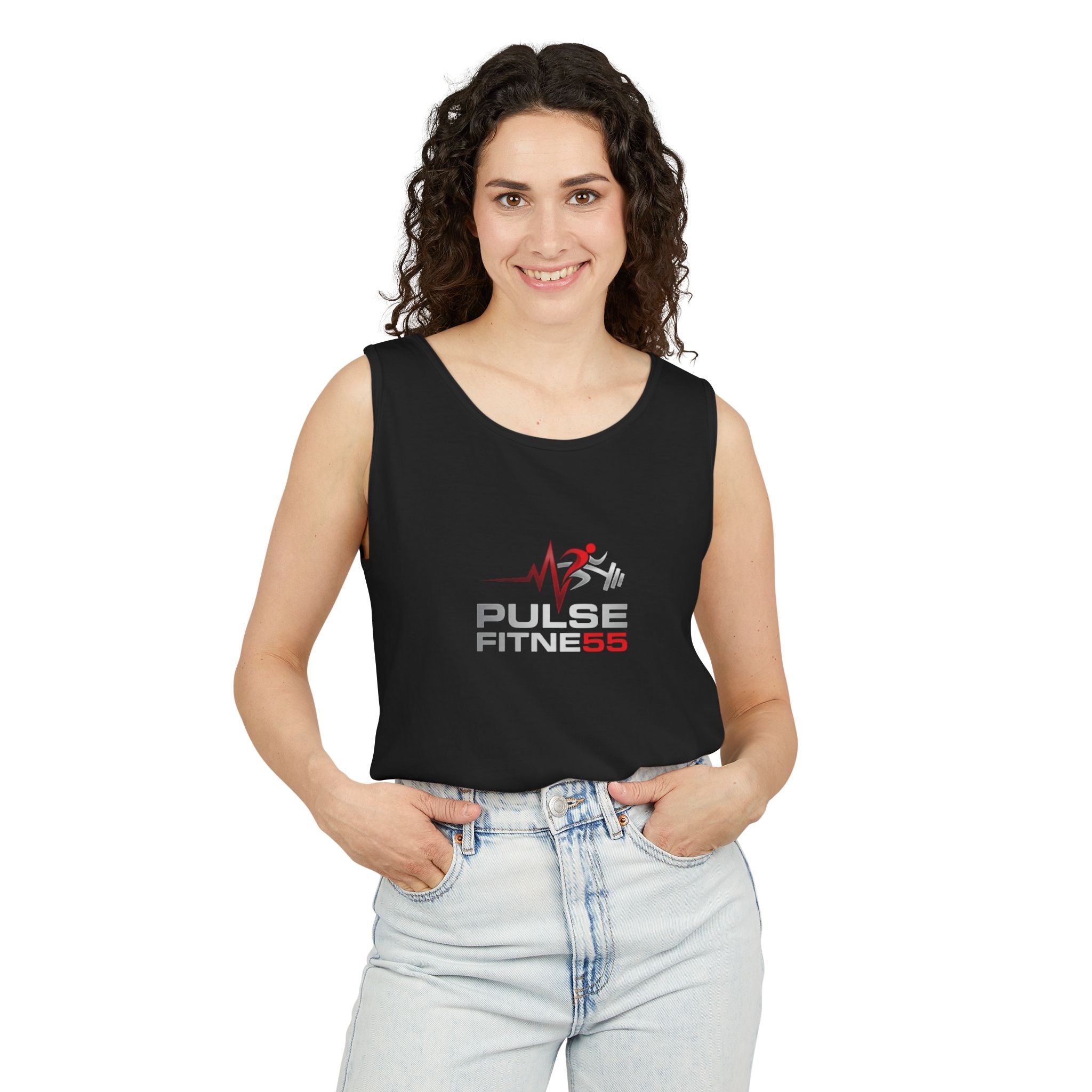 Pulse Fitne55 55 Tank Top — Athletic Gym Workout Tank