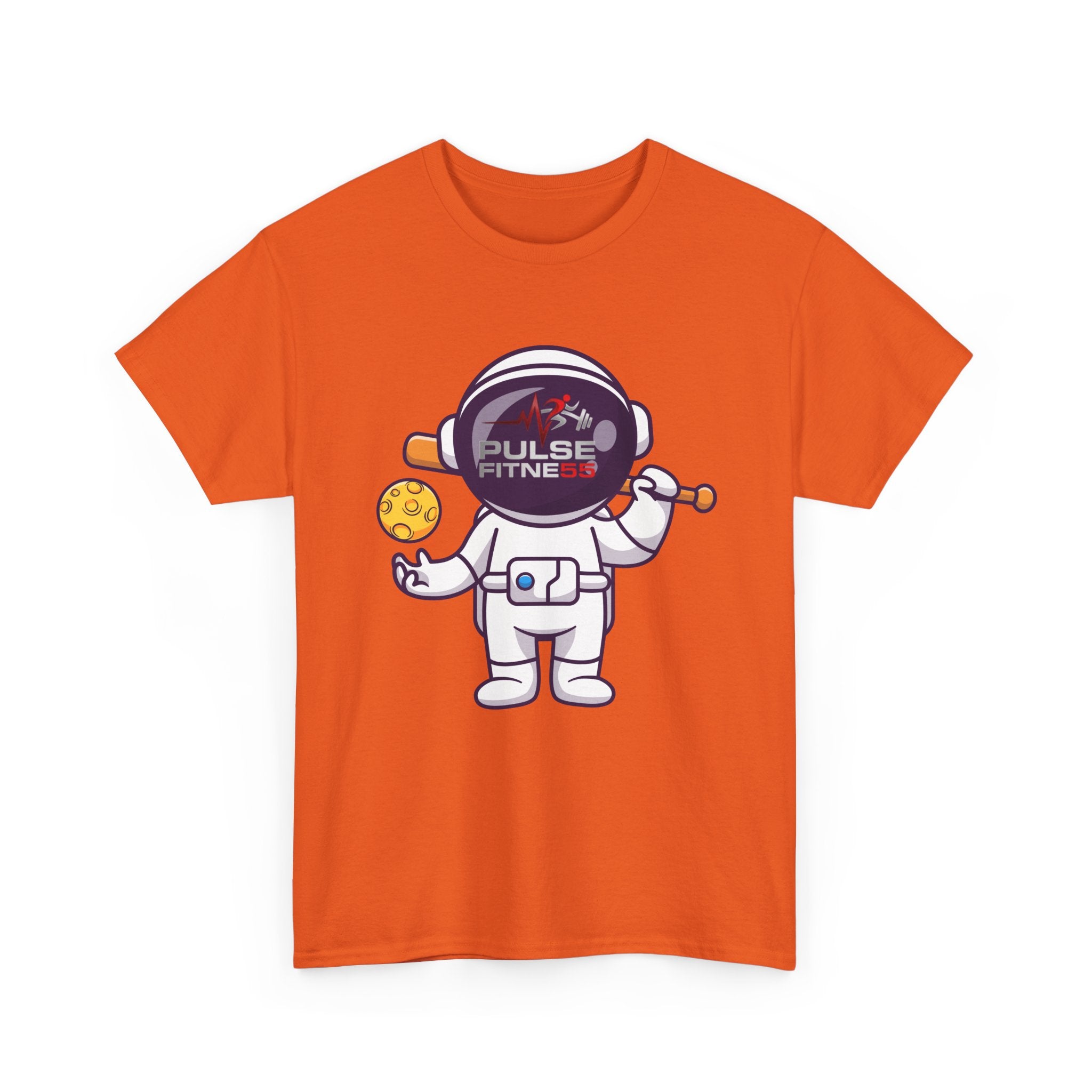 Pulse Fitne55 graphic heavy Cotton Tee - astronaut baseball24.99