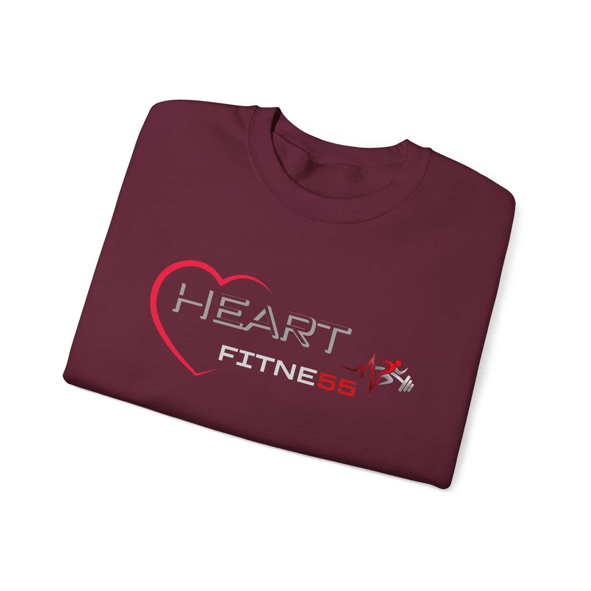Pulse Fitne55 Women's (Heart Fitne55) Heavy Blend™ Crewneck Sweatshirt