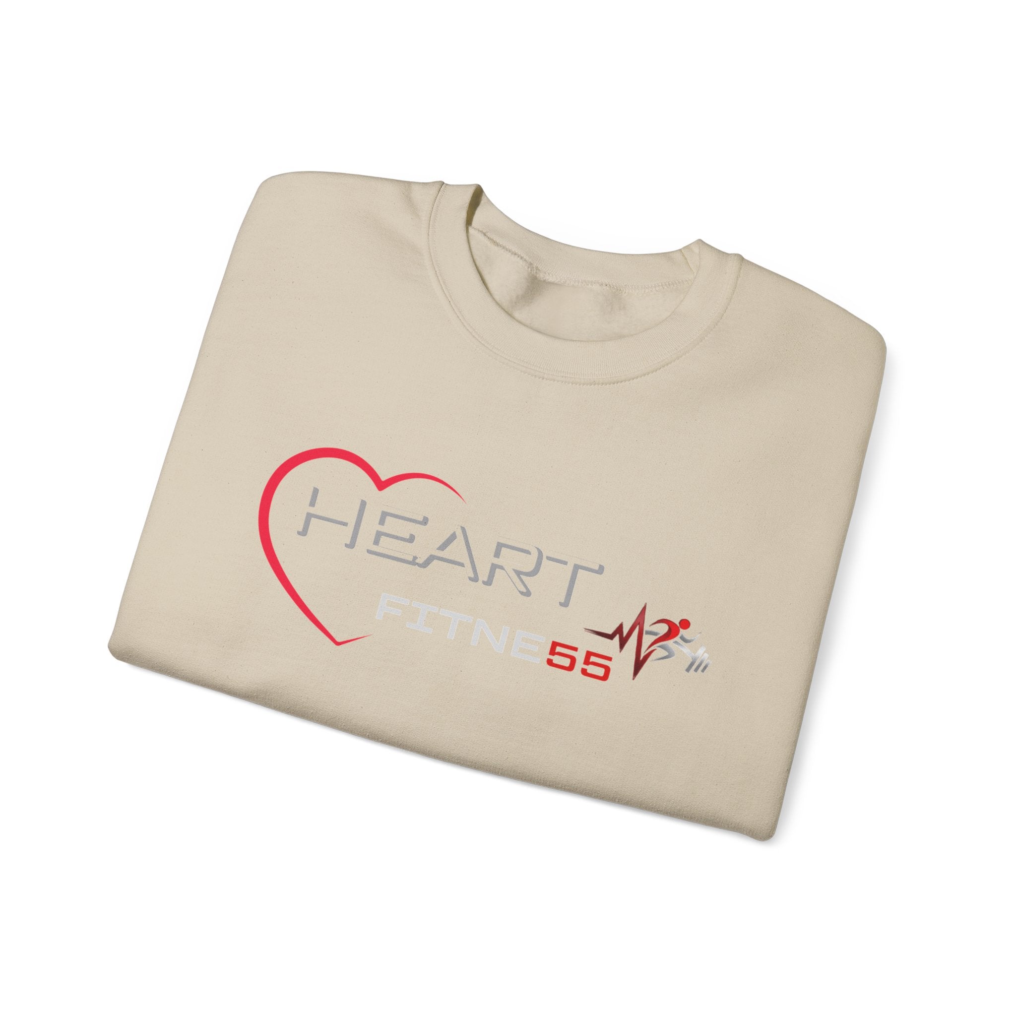 Pulse Fitne55 Women's (Heart Fitne55) Heavy Blend™ Crewneck Sweatshirt