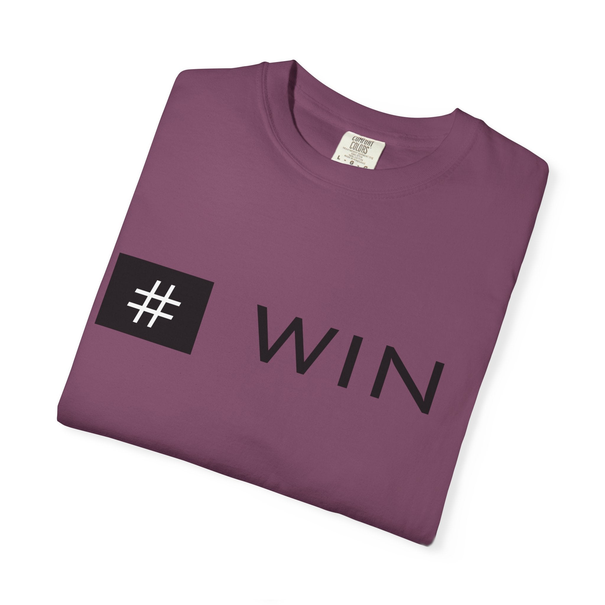 Pulse Fitne55 - #WIN Graphic T-Shirt — Minimalist Motivational Tee
