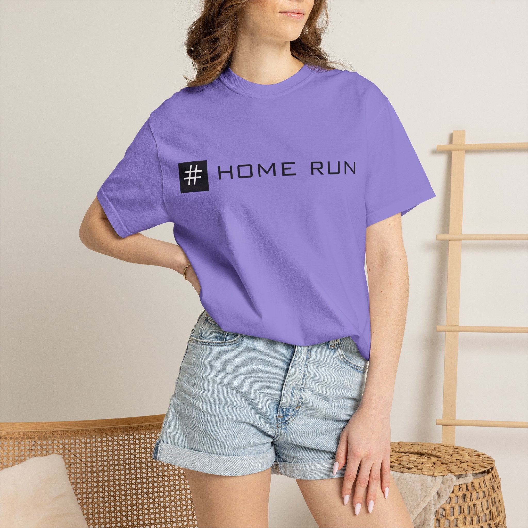 Pulse Fitne55 - Home Run T-Shirt — Hashtag Baseball Tee for Fans