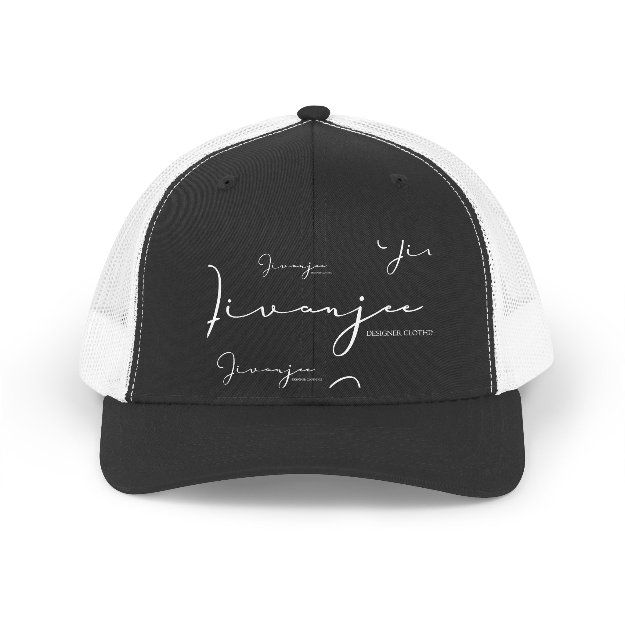 Jivanjee Designer Trucker Hat — Handwritten Signature Design