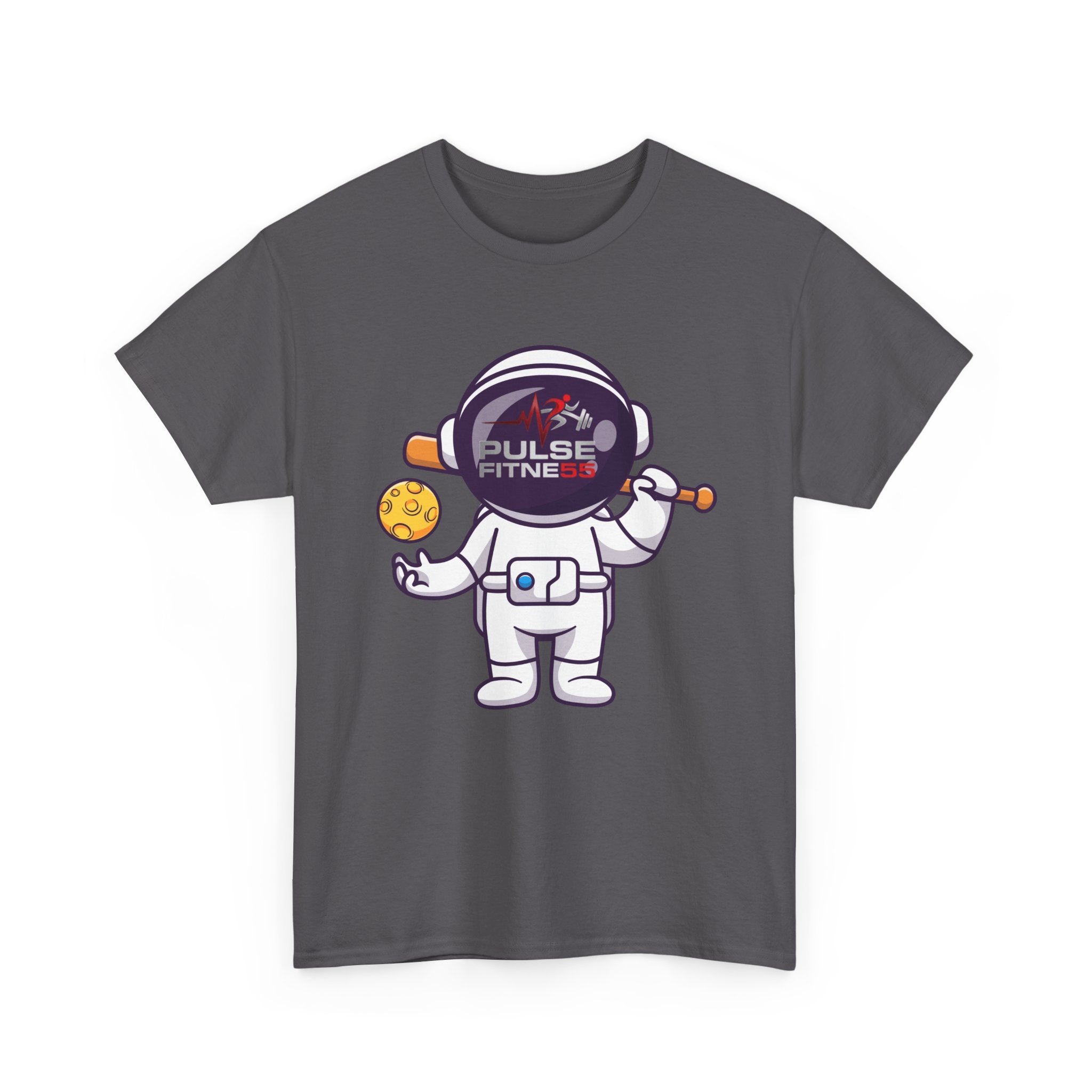 Pulse Fitne55 graphic heavy Cotton Tee - astronaut baseball24.99