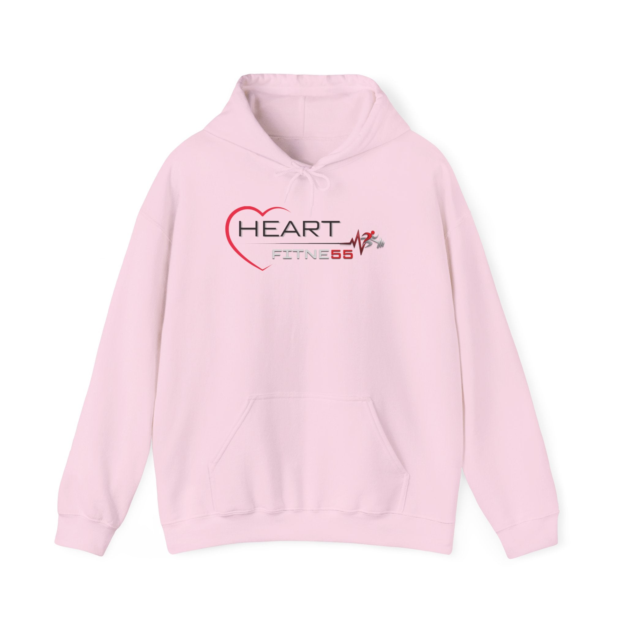 Heart Fitness Hoodie - Women's Heartbeat Gym Sweatshirt