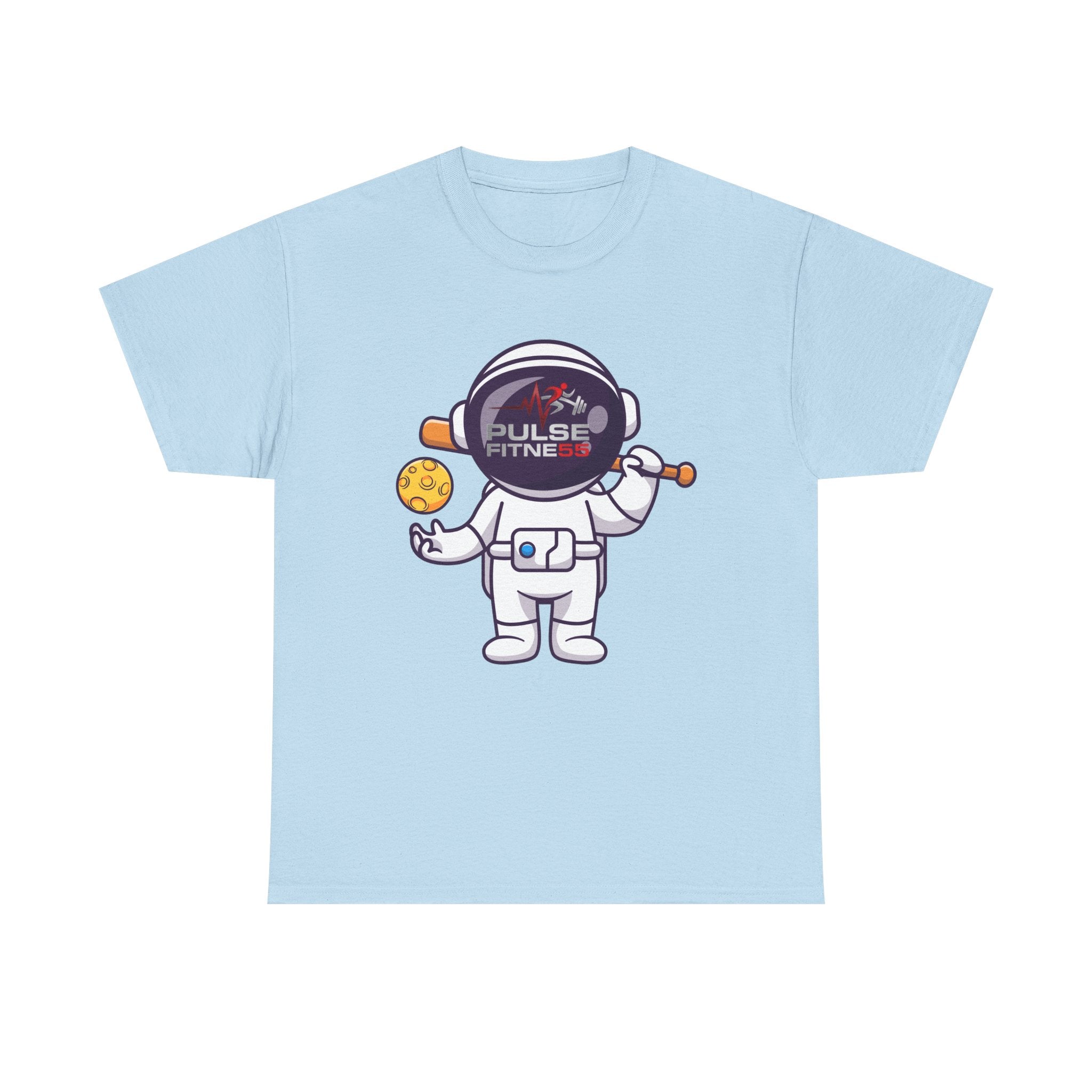 Pulse Fitne55 graphic heavy Cotton Tee - astronaut baseball24.99