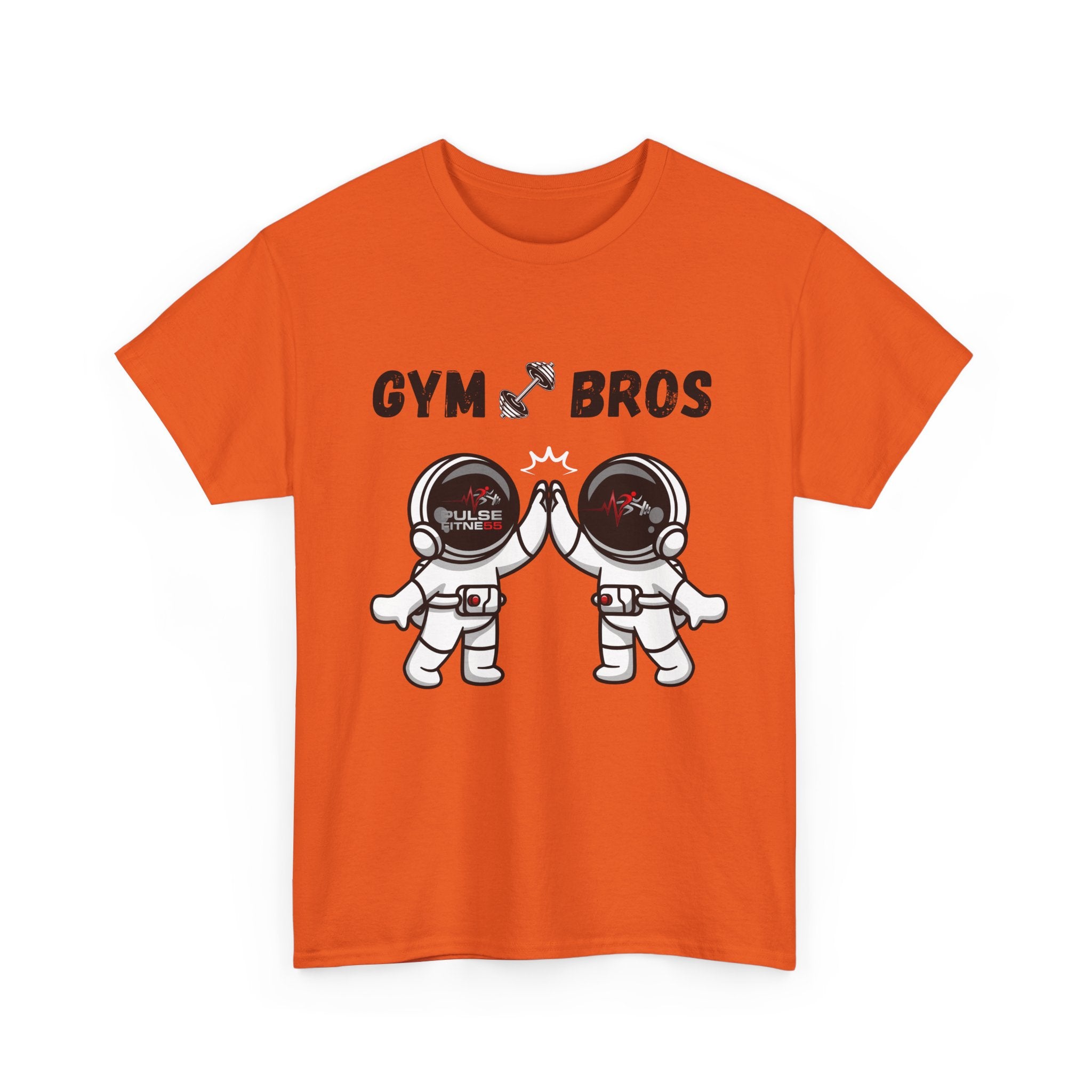 Pulse Fitne55 graphic heavy Cotton Tee - astronaut bros