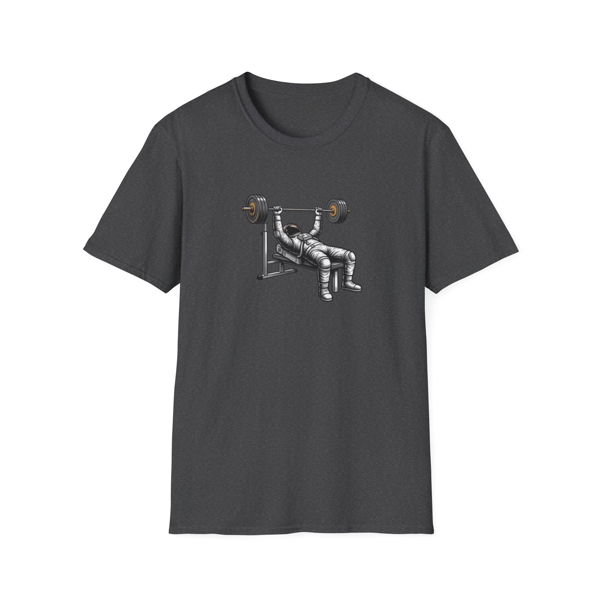Bench Press Gym T-Shirt — Pulse Fitne55 Logo Workout Tee