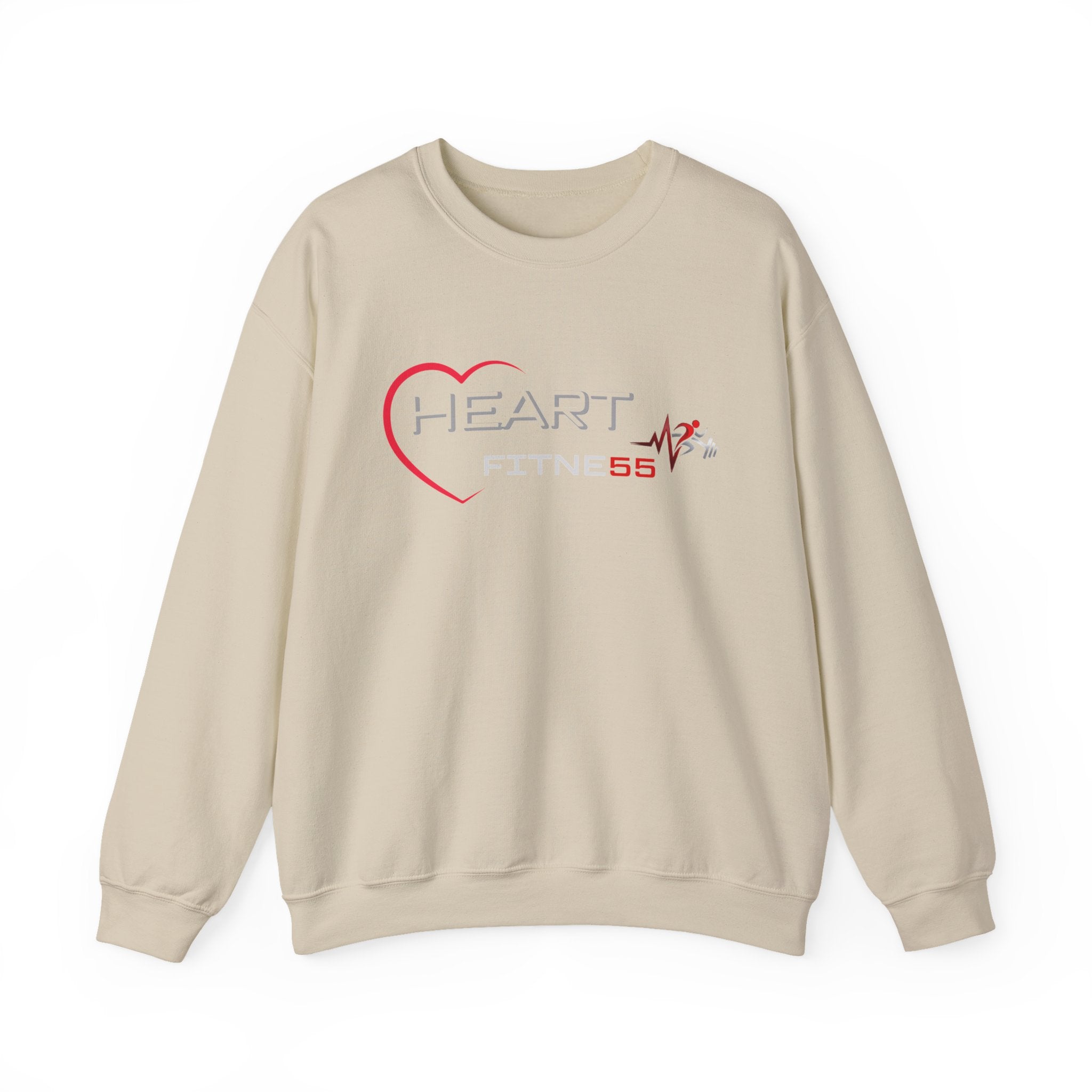 Pulse Fitne55 Women's (Heart Fitne55) Heavy Blend™ Crewneck Sweatshirt