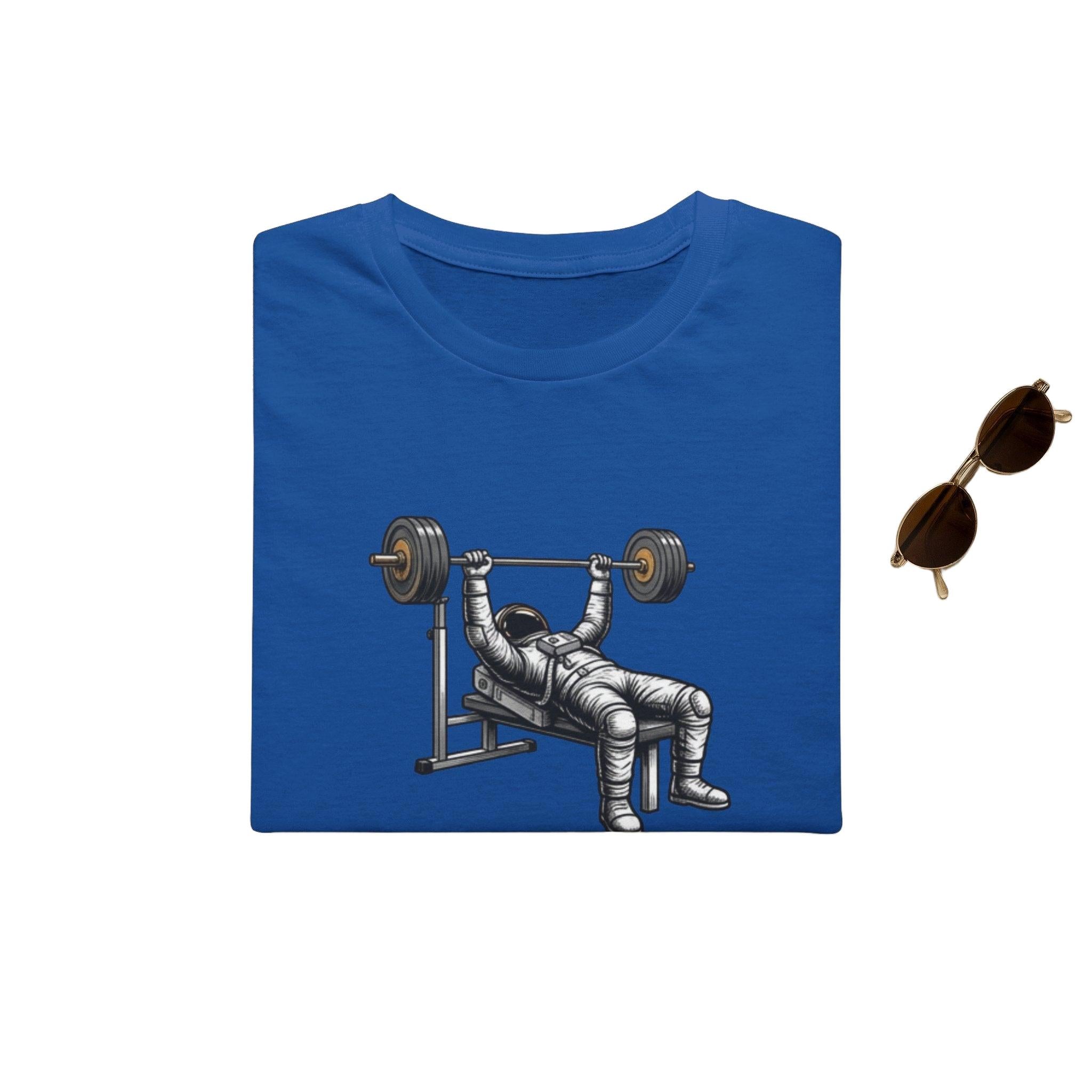 Bench Press Gym T-Shirt — Pulse Fitne55 Logo Workout Tee