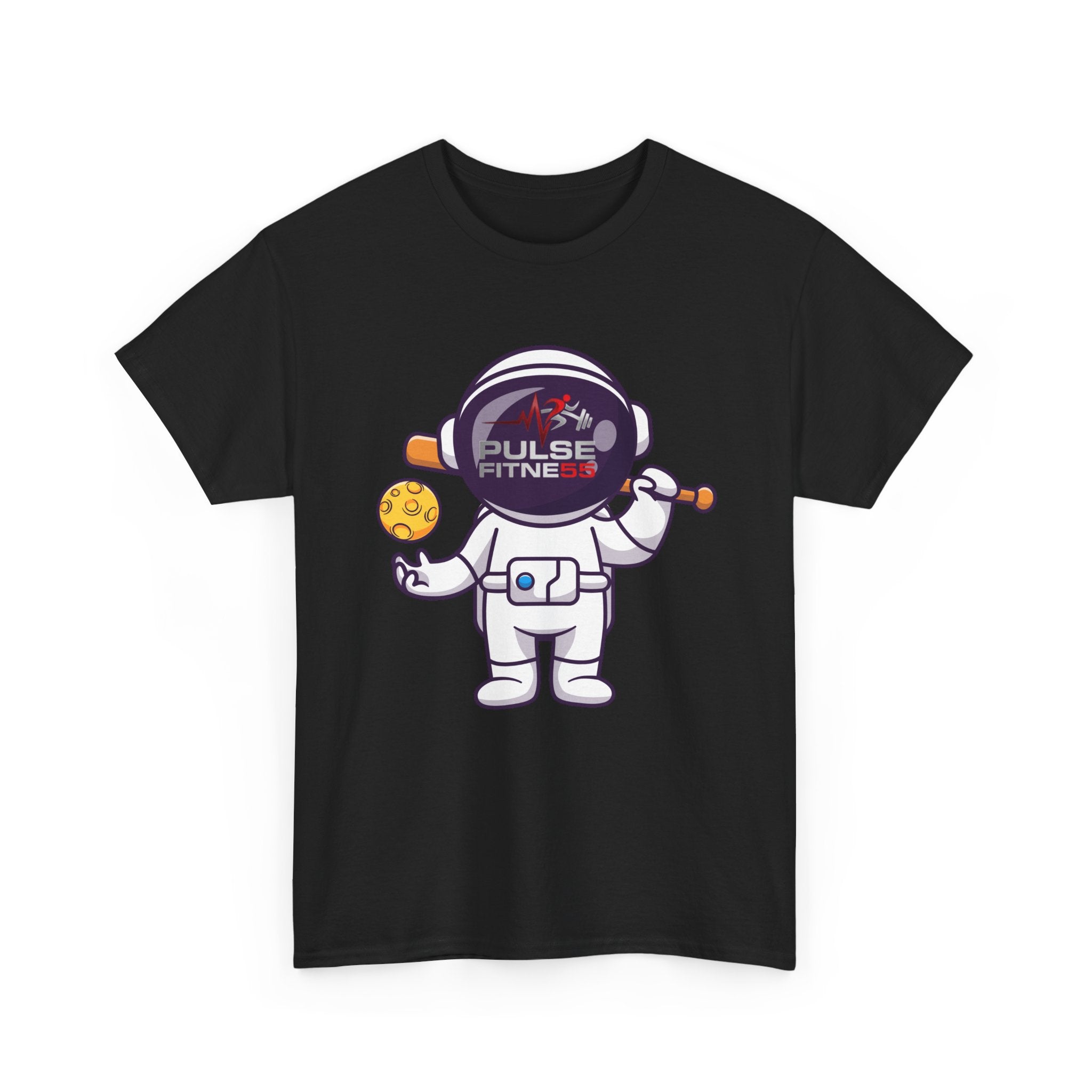 Pulse Fitne55 graphic heavy Cotton Tee - astronaut baseball24.99