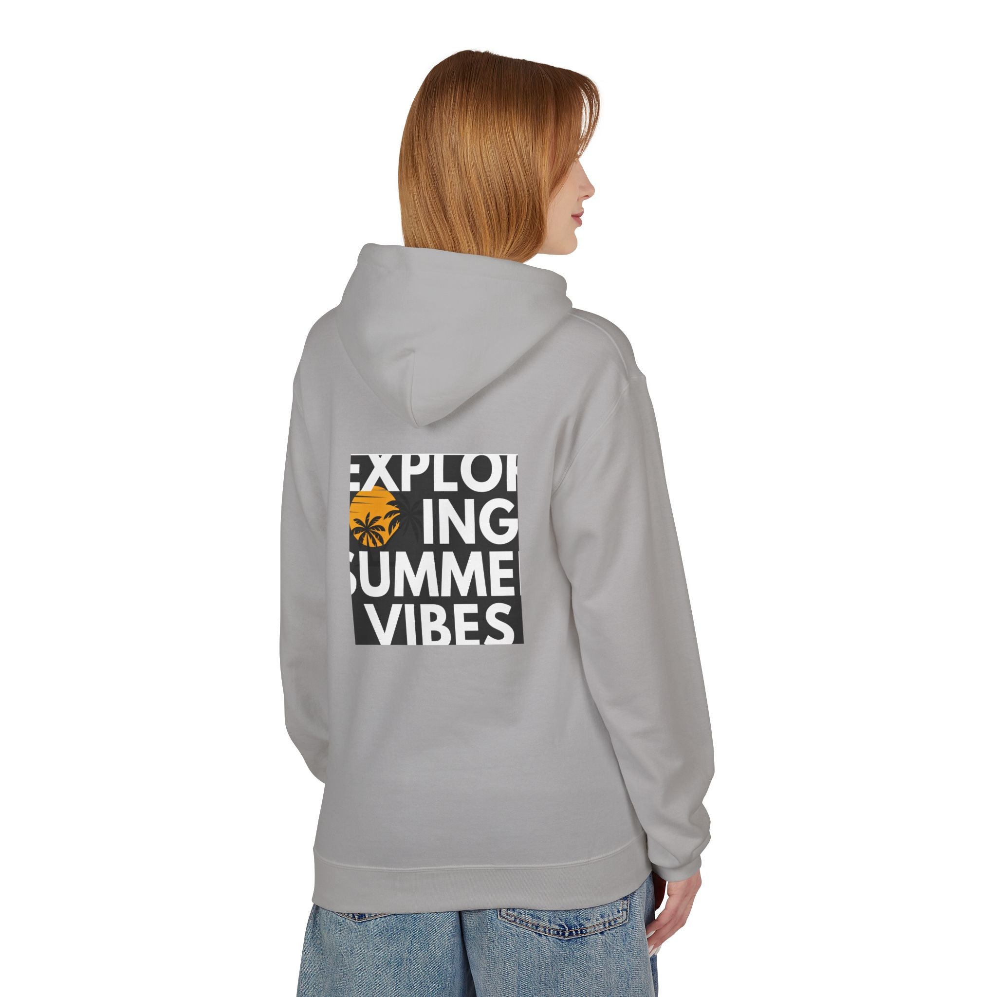 Mens Midweight Softstyle Fleece Hoodie