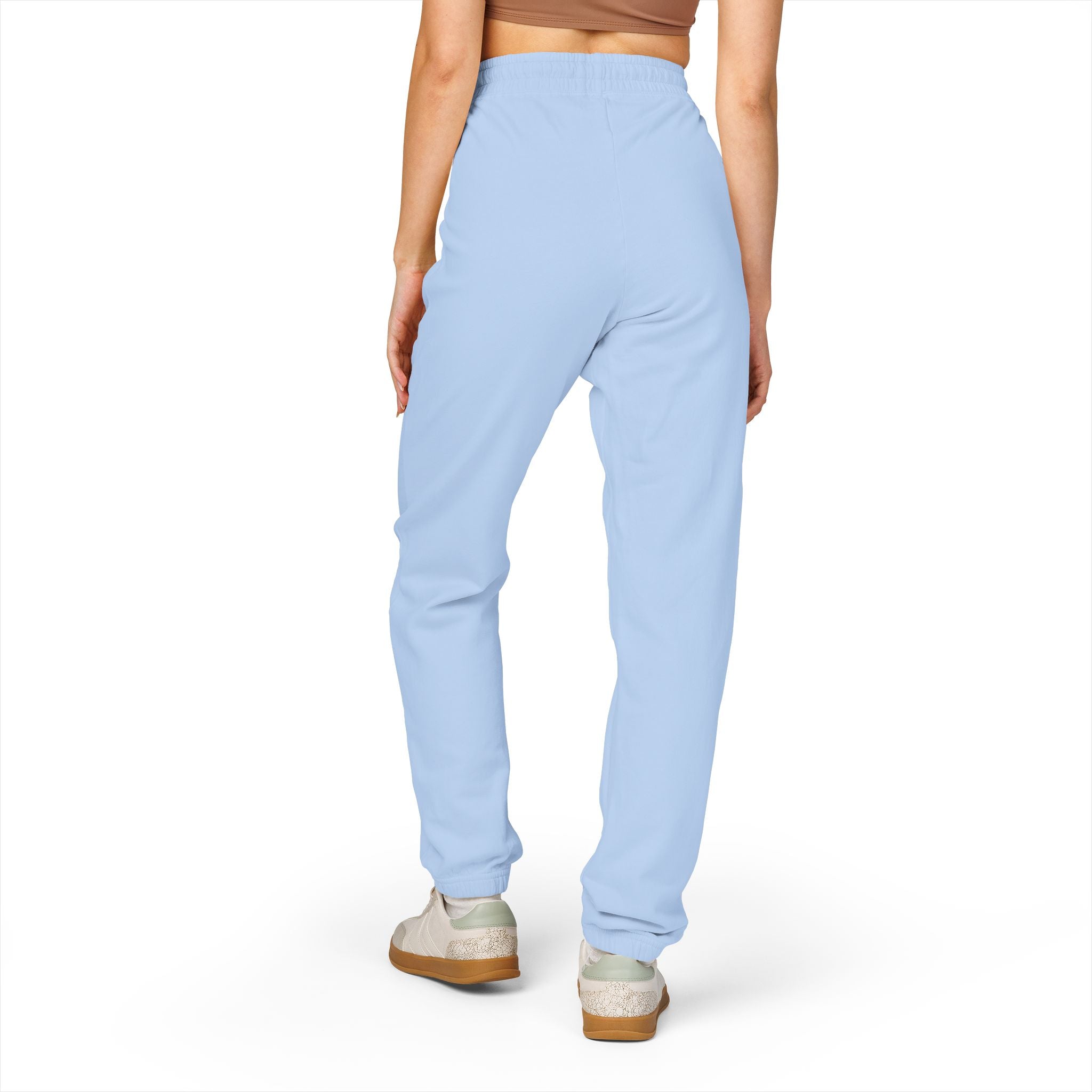 Skull Crossbones Joggers – Garment-Dyed Fleece Sweatpants