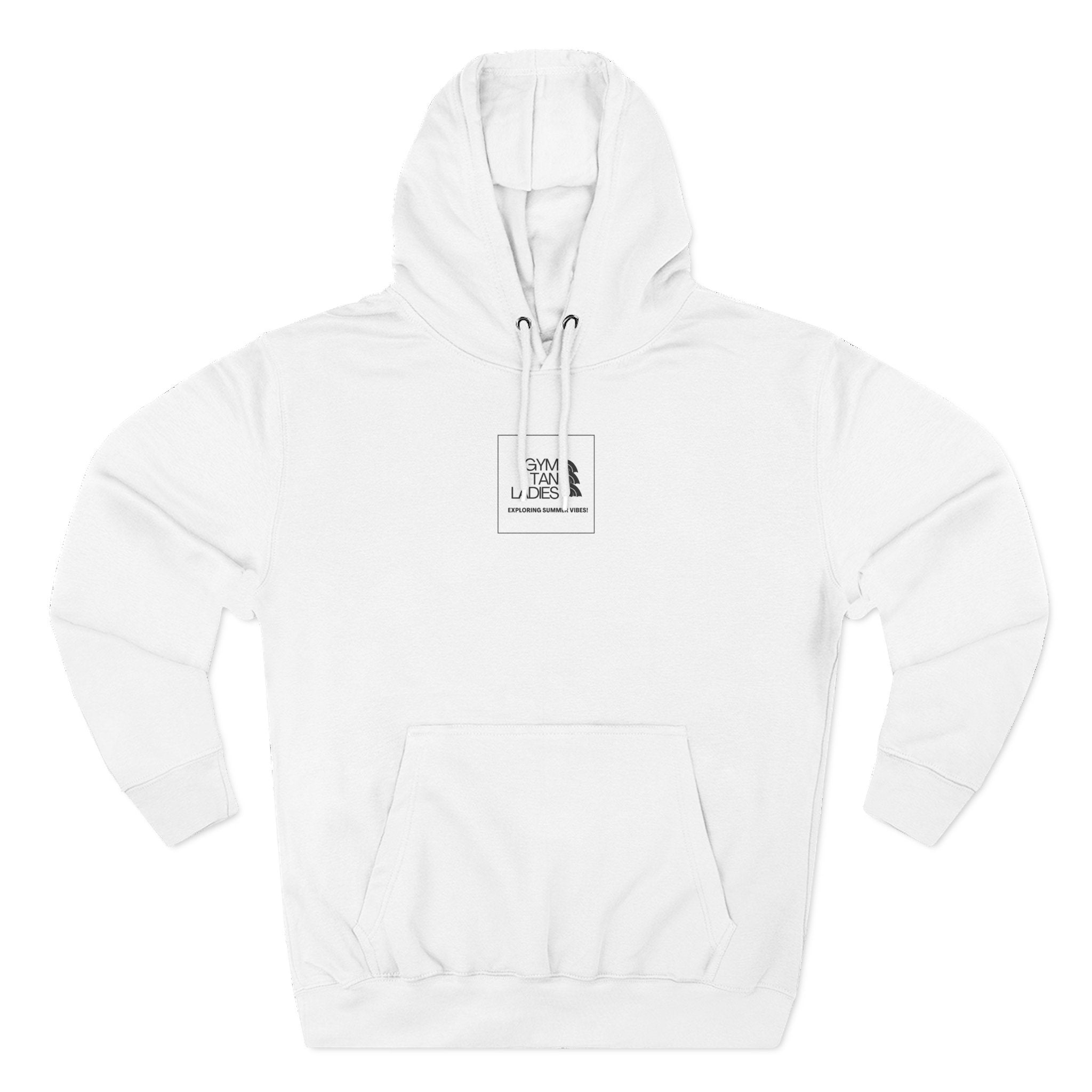 Pulse Fitne55 Gym Tan Ladies Hoodie — 'Exploring Summer Vibes' Graphic Pullover