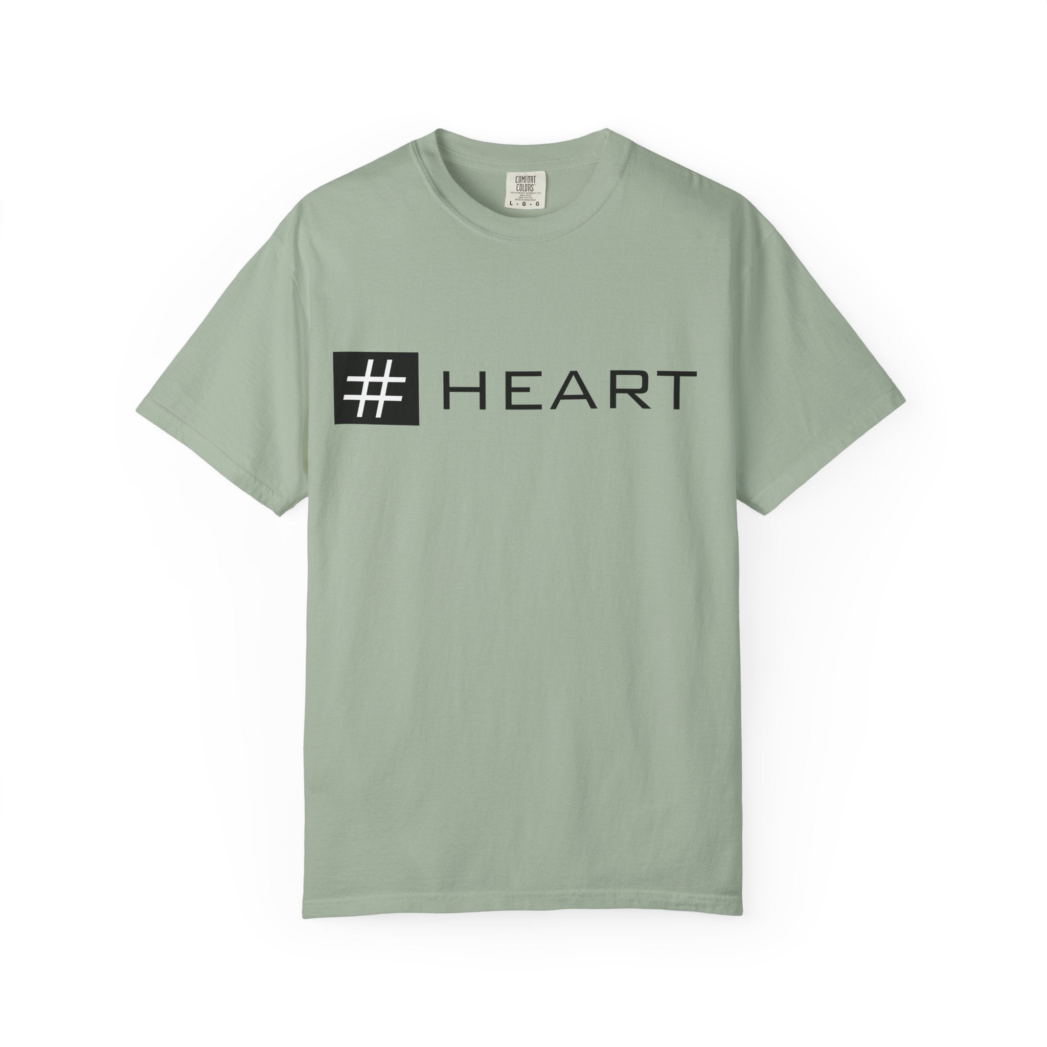 Pulse Fitne55 - Hashtag Heart T-Shirt — Minimalist Graphic Tee with “# HEART” Design