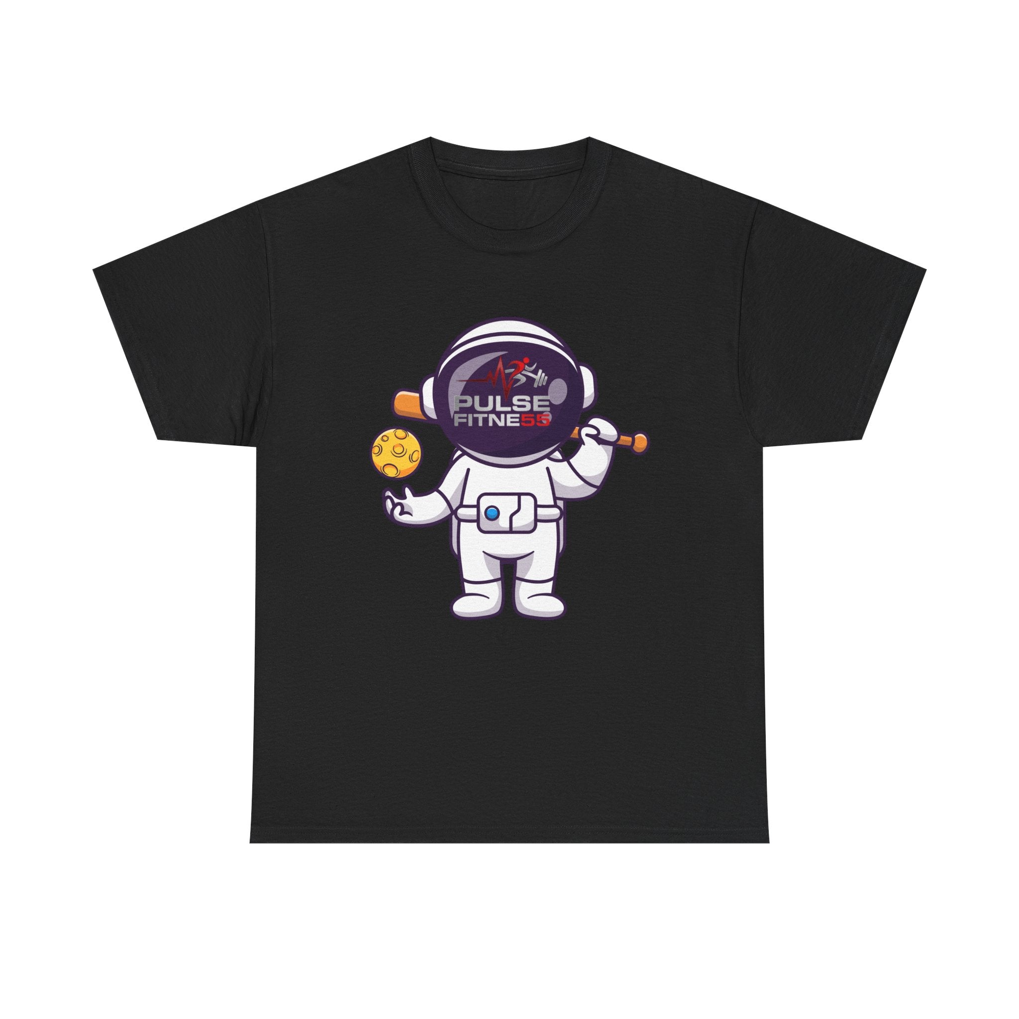 Pulse Fitne55 graphic heavy Cotton Tee - astronaut baseball24.99