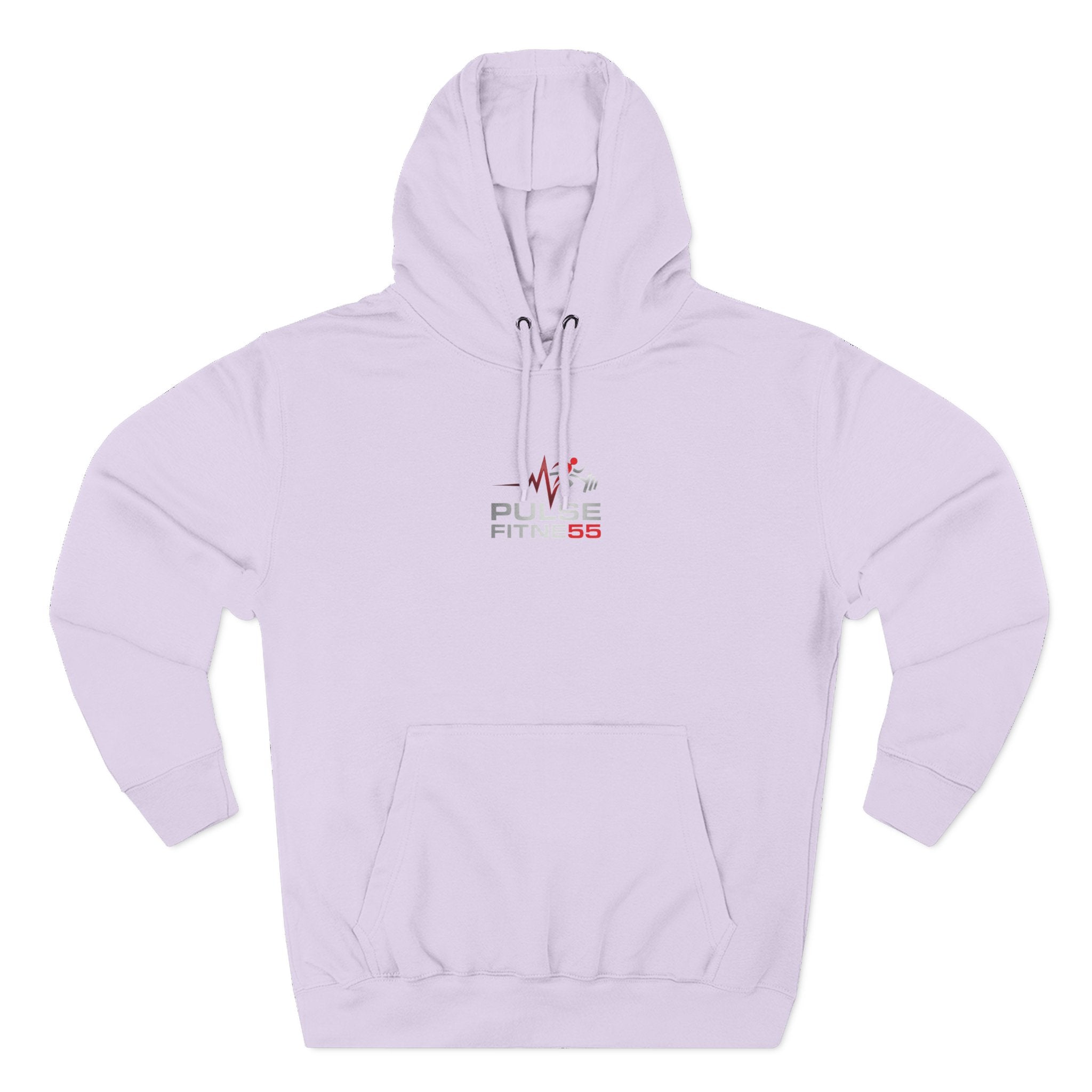 Fitness Pulse Hoodie — 'Pulse Fitness 55' Motivational Gym Sweatshirt