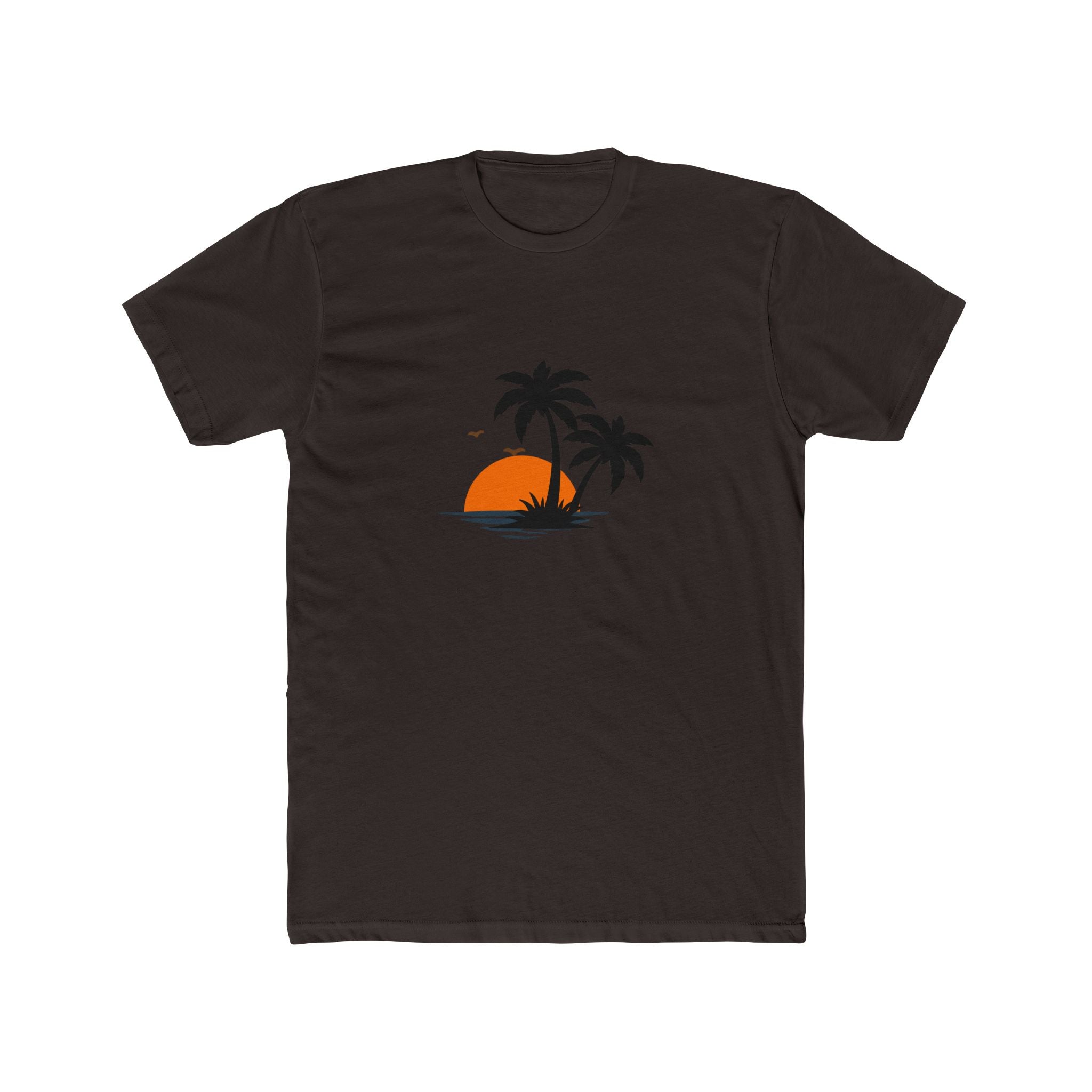 Mens Summer vibe Cotton Crew Tee