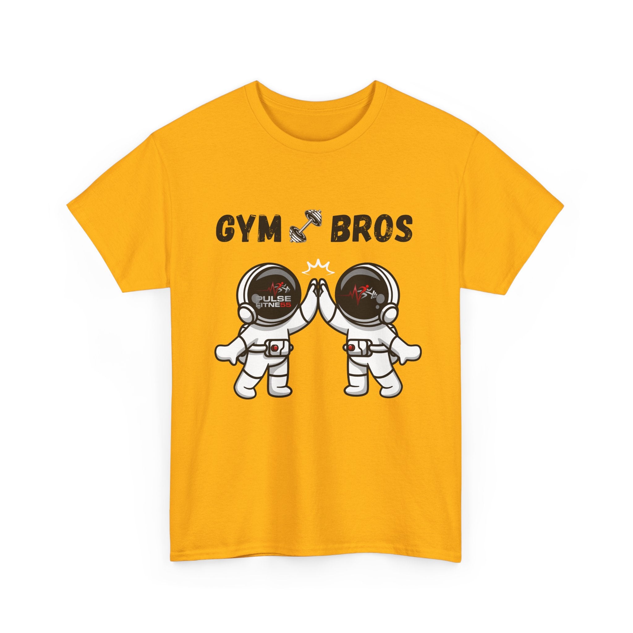 Pulse Fitne55 graphic heavy Cotton Tee - astronaut bros