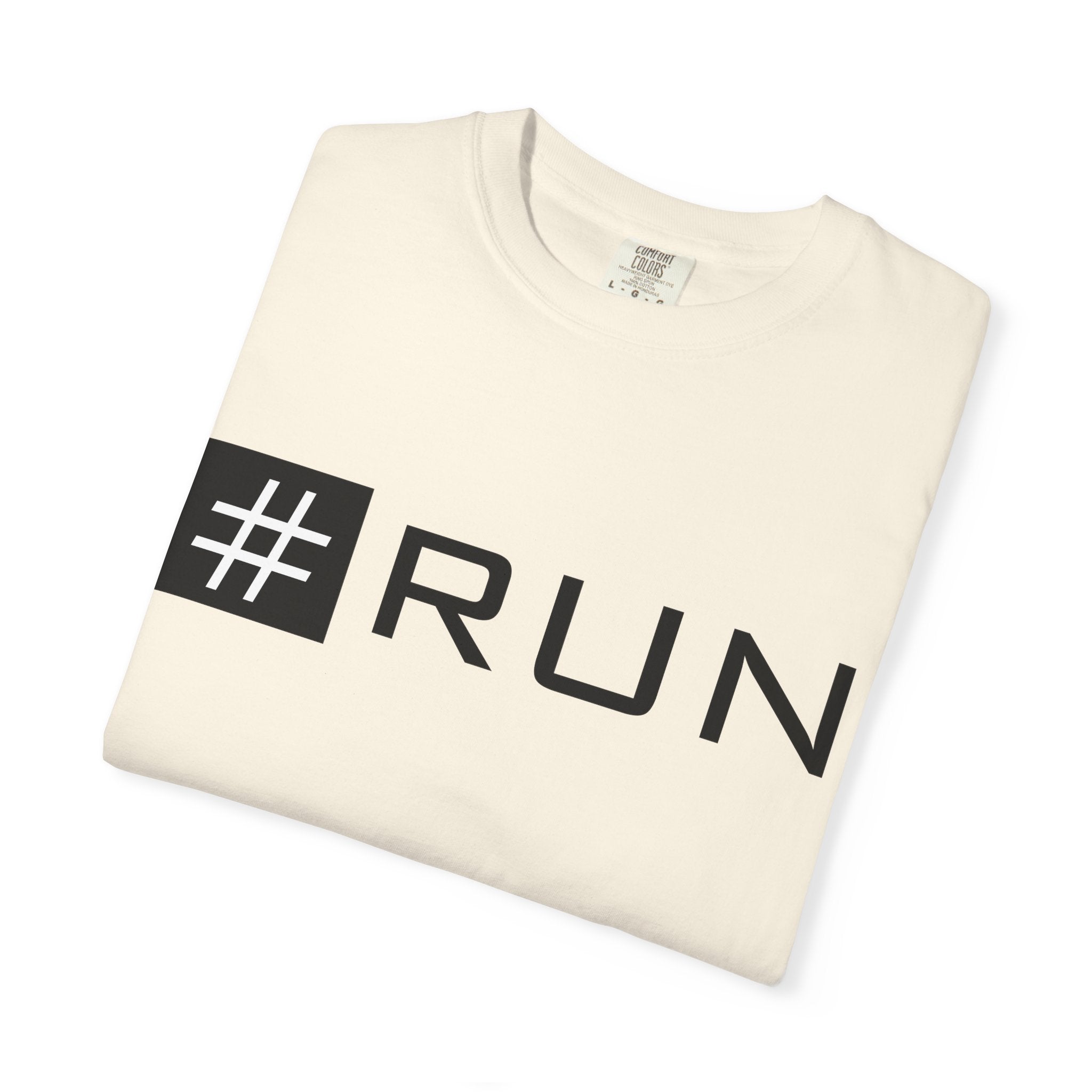 Pulse Fitne55 - #RUN Graphic T-Shirt — Minimalist Running Tee for Runners & Fitness Enthusiasts