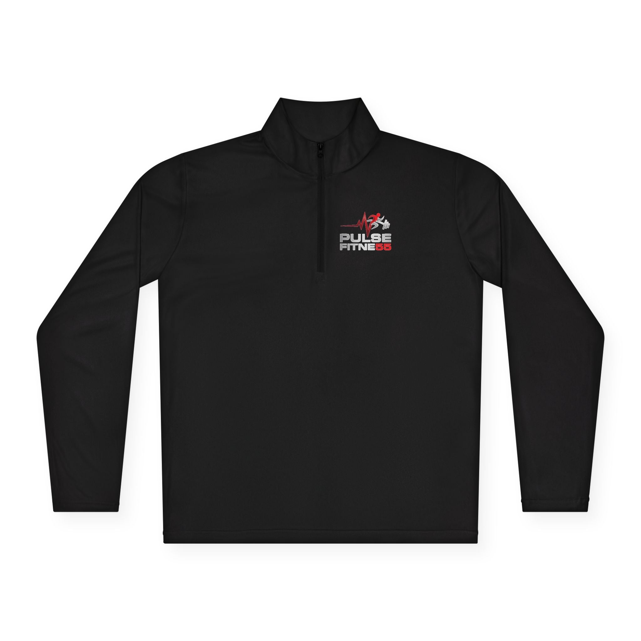 Quarter-Zip Pullover with Canadian Flag & Maple Heart Logo