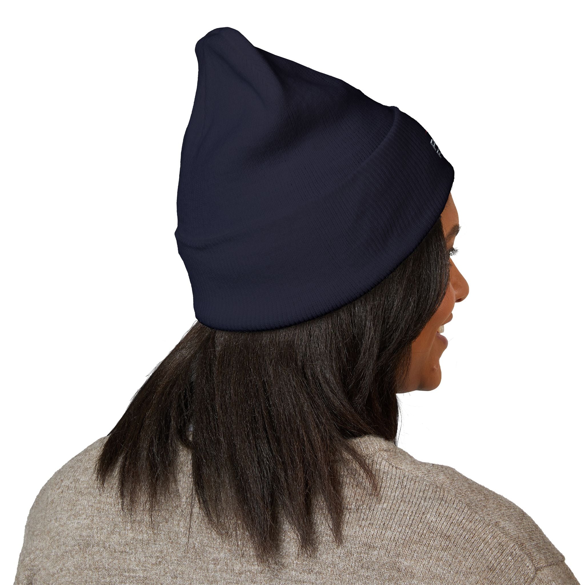 EMT Pulse Fitne55beat Embroidered Beanie - Classic Cuffed Knit Hat for First Responders