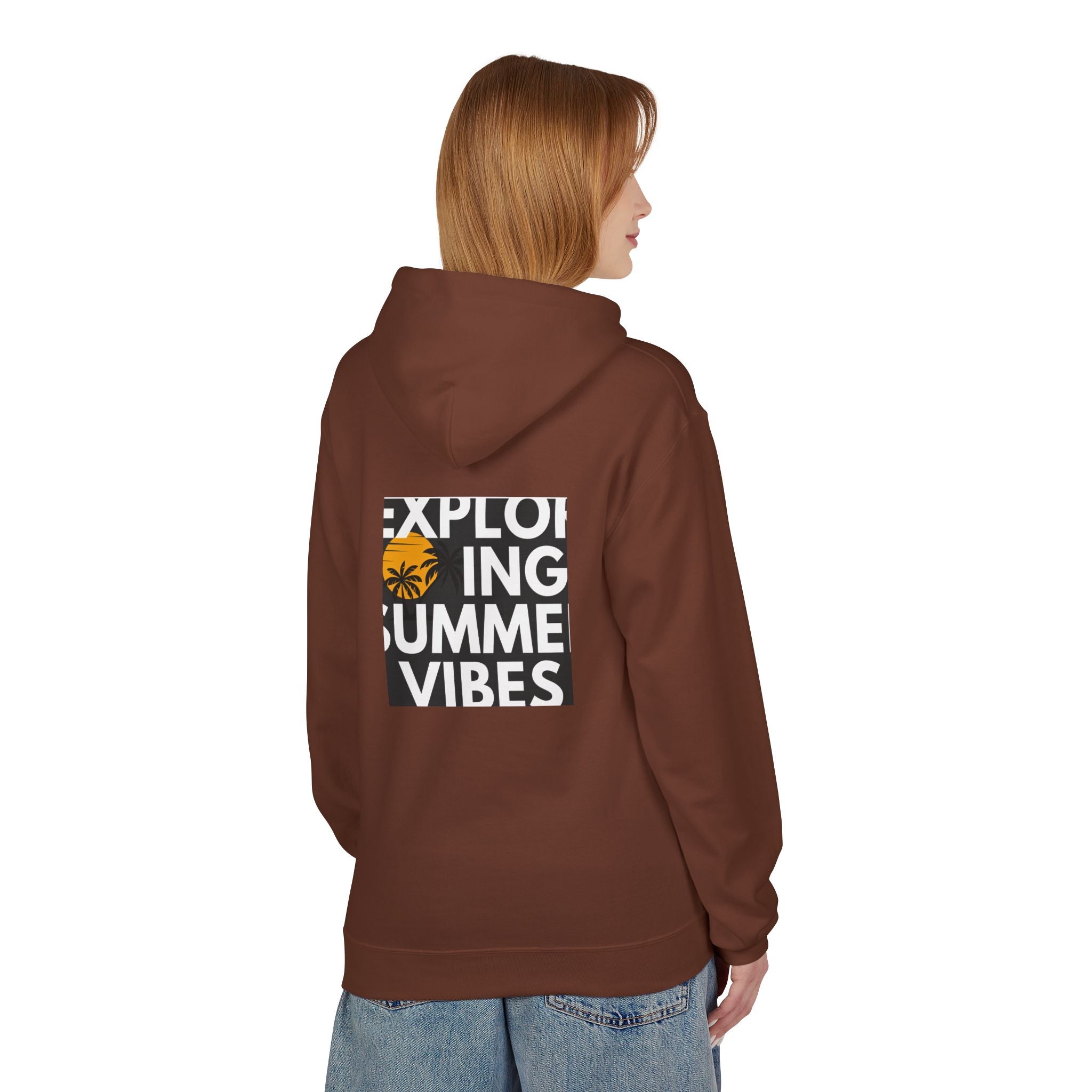 Mens Midweight Softstyle Fleece Hoodie