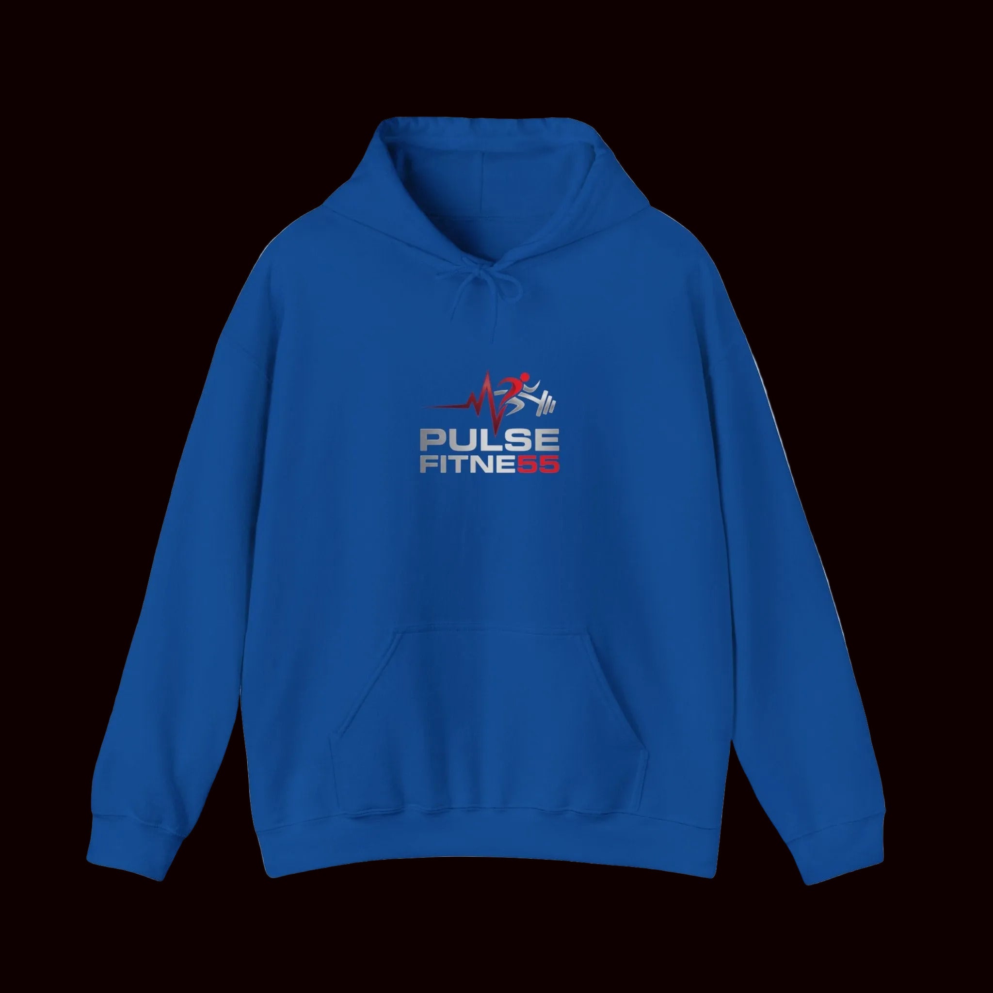 Pulse Fitne55 logo Heavy Blend™ Hooded Sweatshirt