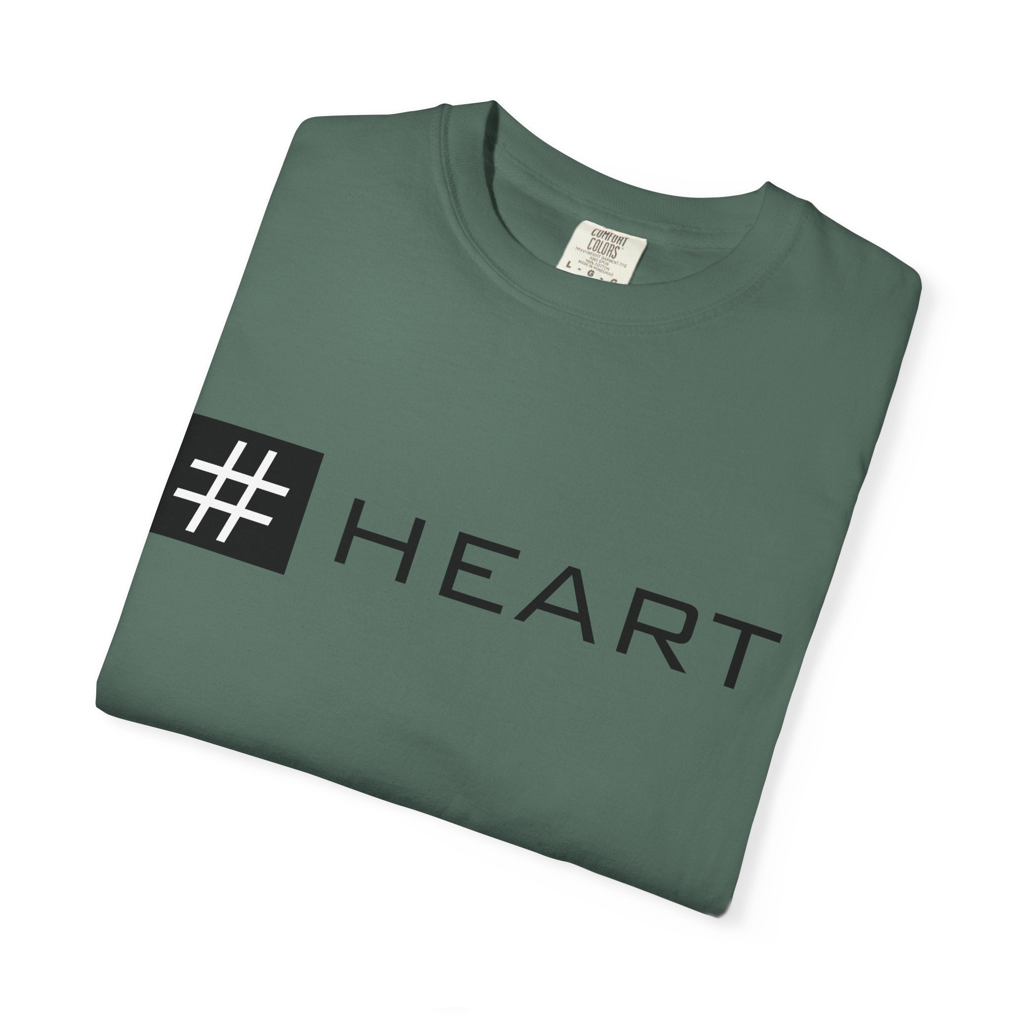 Pulse Fitne55 - Hashtag Heart T-Shirt — Minimalist Graphic Tee with “# HEART” Design