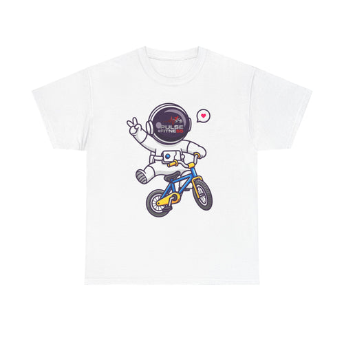 Comfort Heavy Cotton Tee astronaut bike