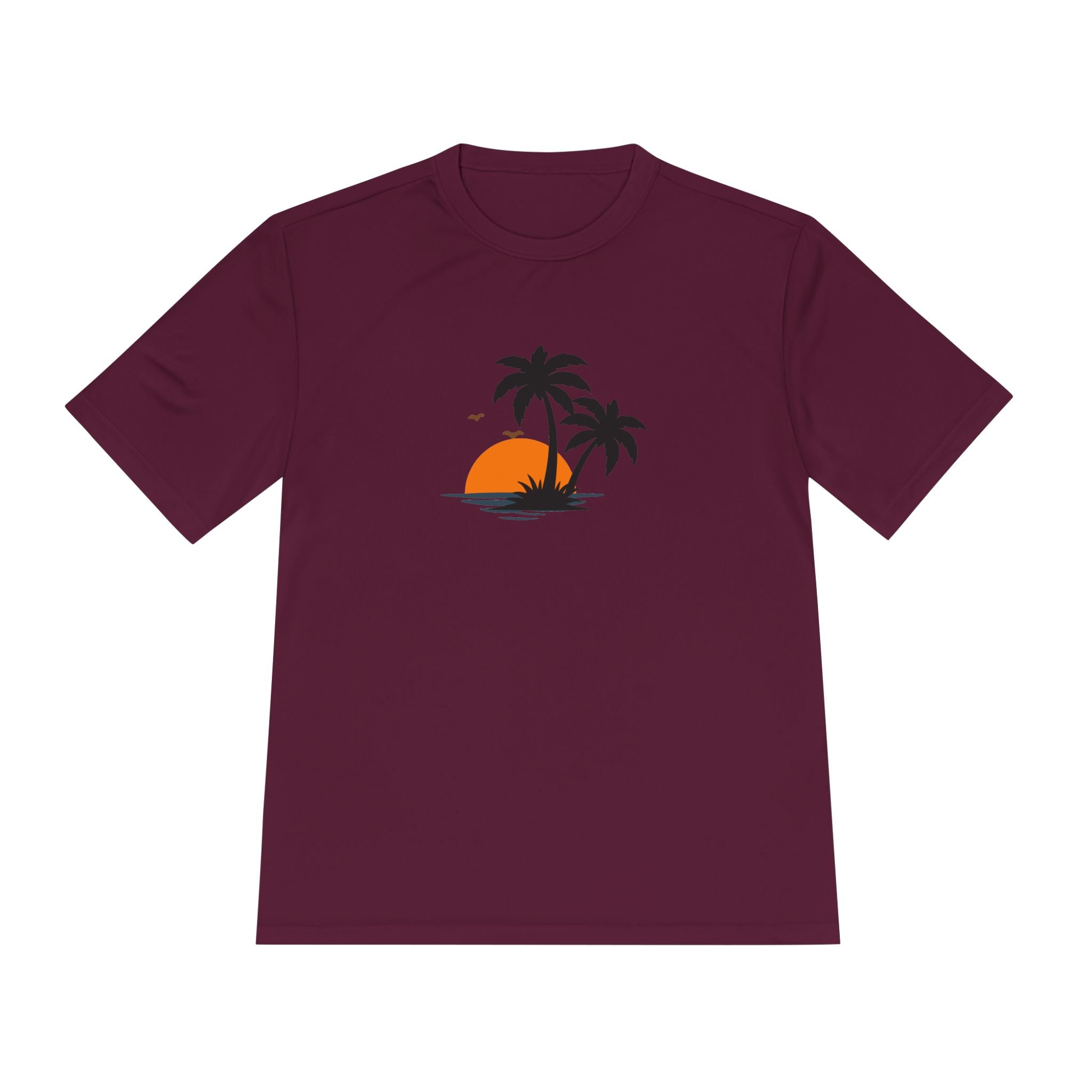 Summer Vibes Palm Tee — "Exploring Summer Vibes" Moisture-Wicking Shirt