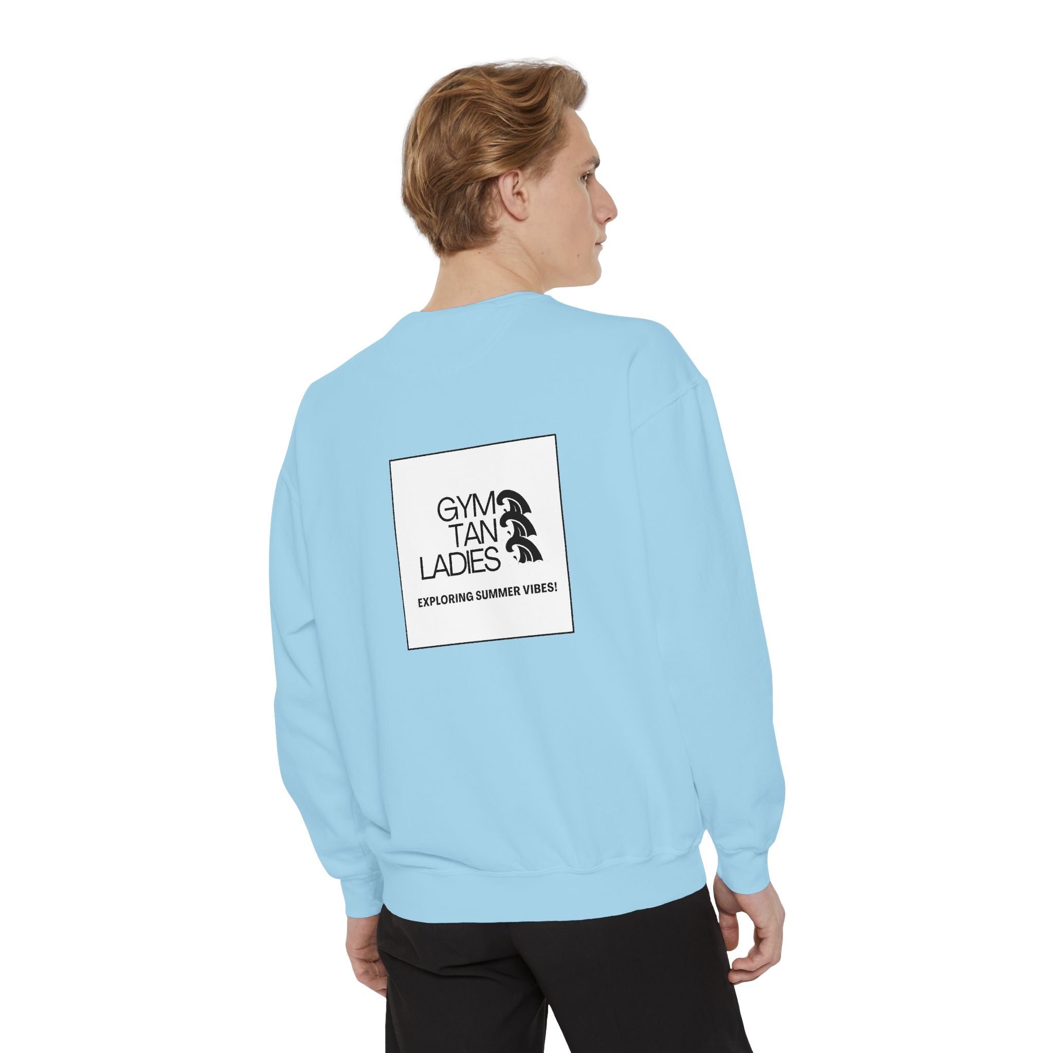 Mens Gym Tan Ladies Sweatshirt