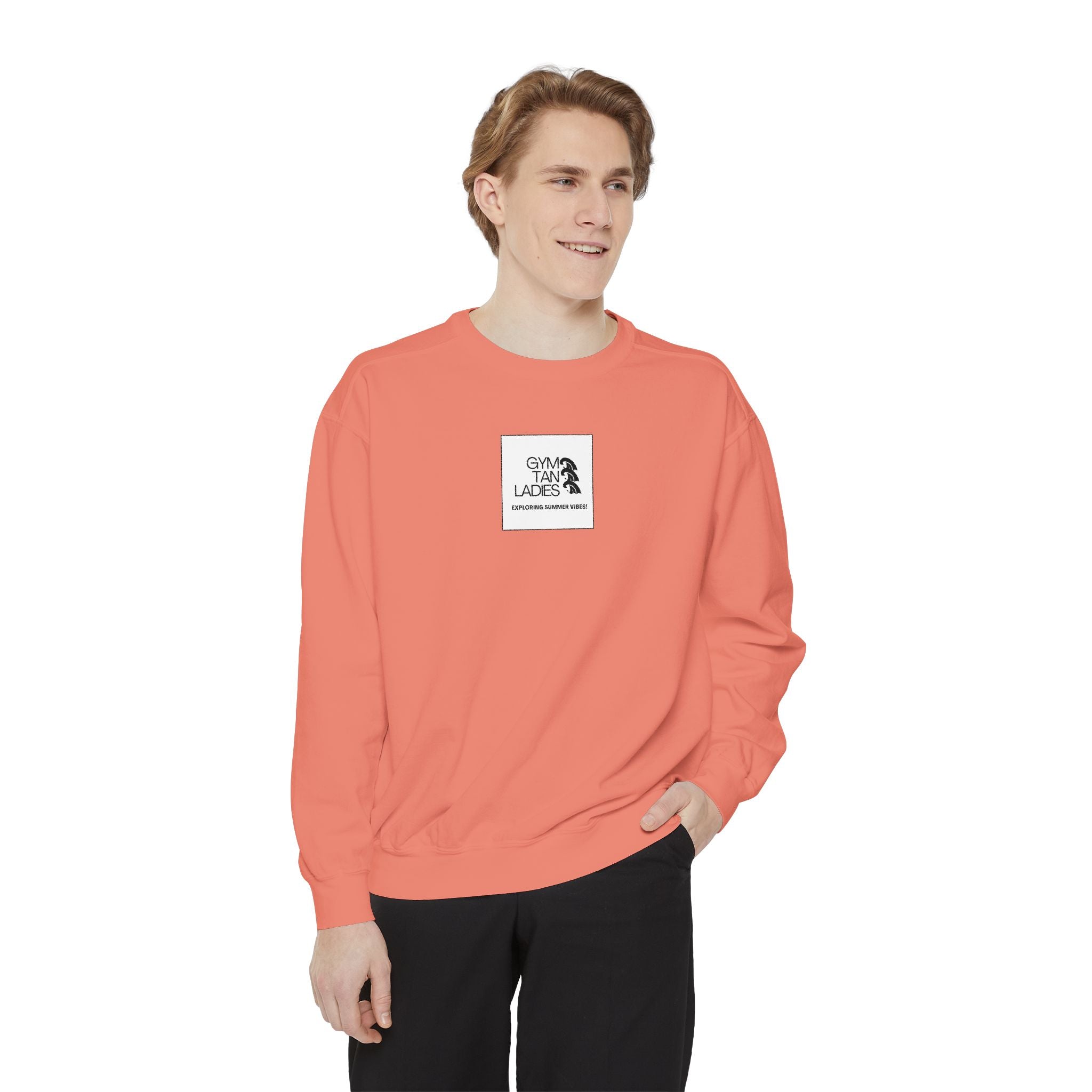 Mens Gym Tan Ladies Sweatshirt