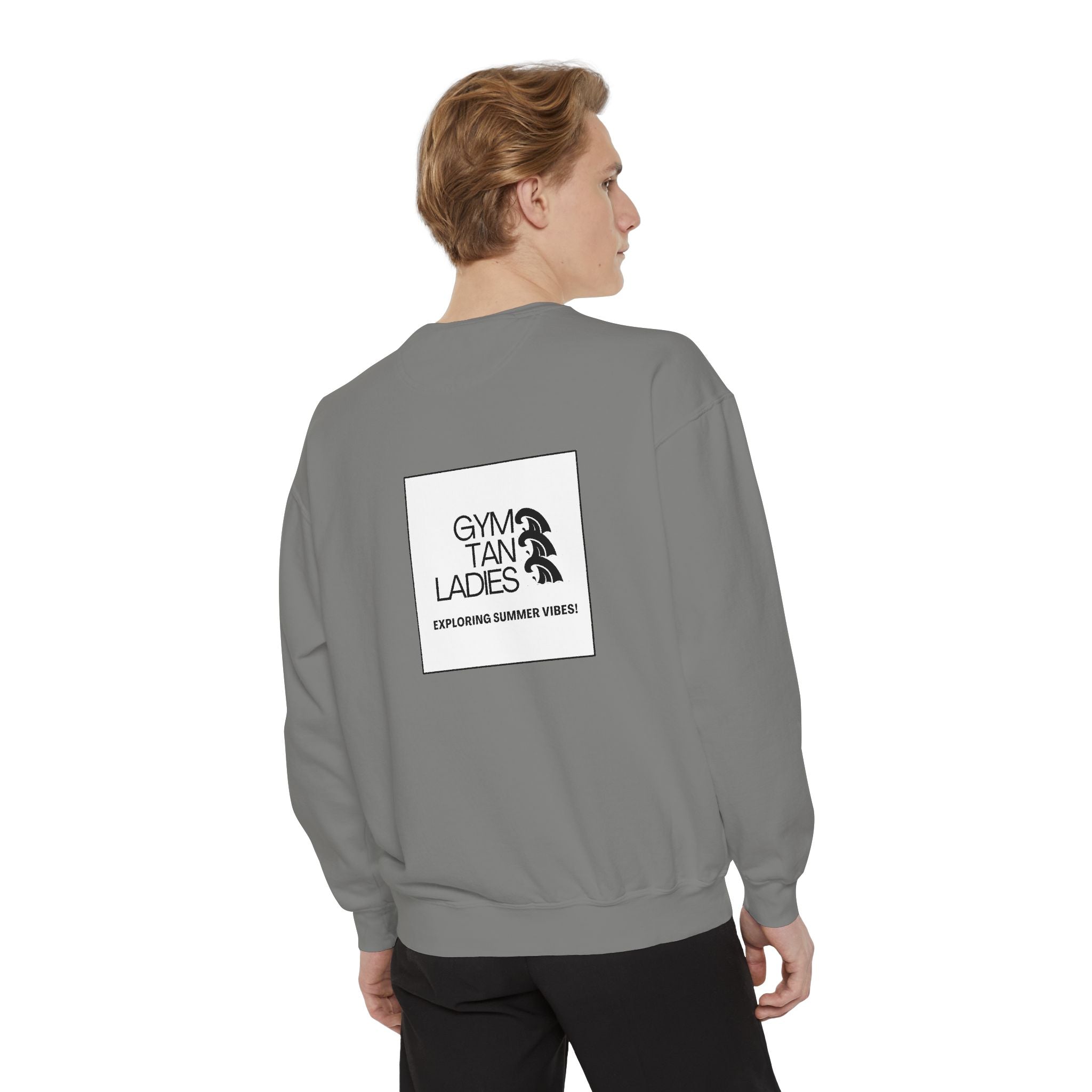Mens Gym Tan Ladies Sweatshirt