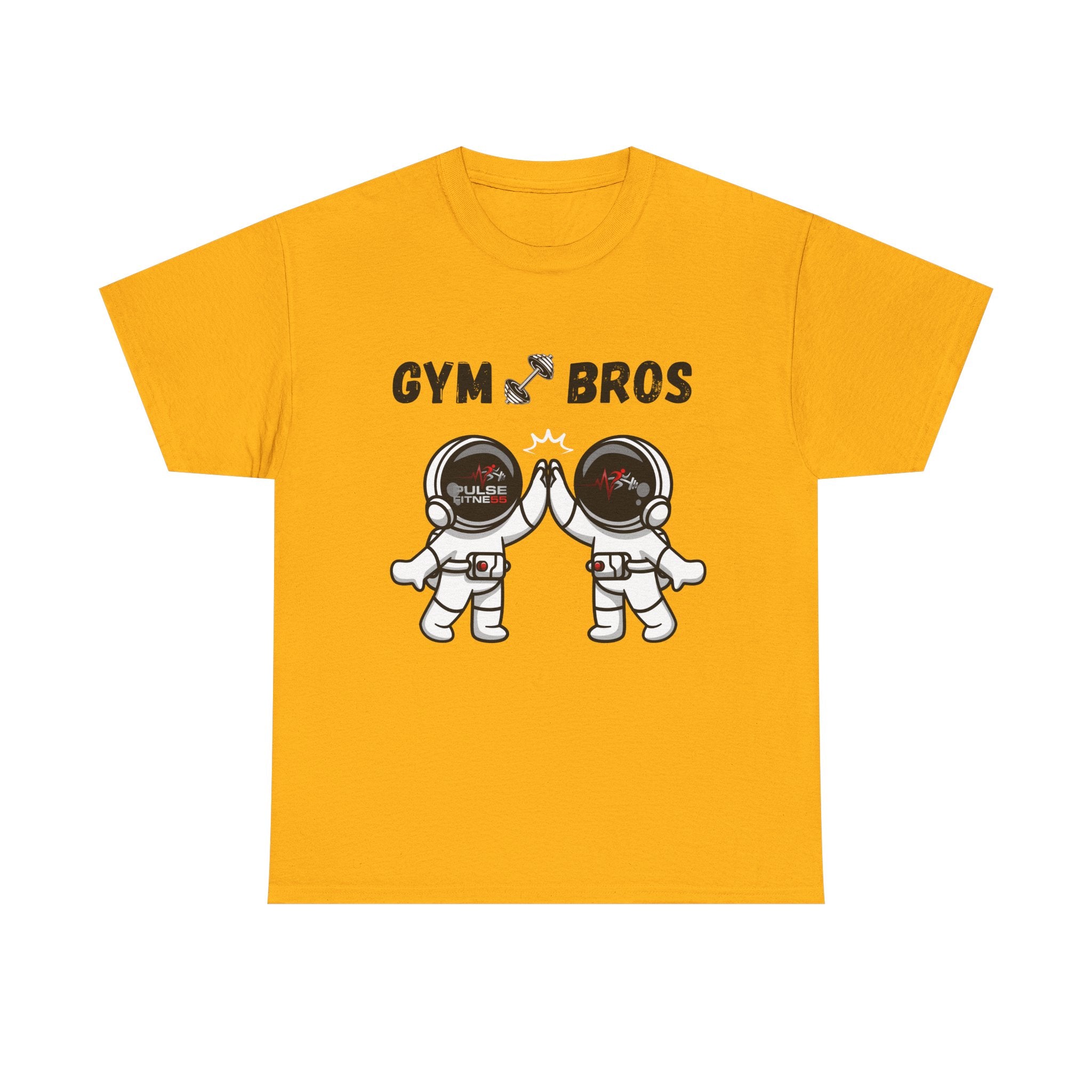 Pulse Fitne55 graphic heavy Cotton Tee - astronaut bros