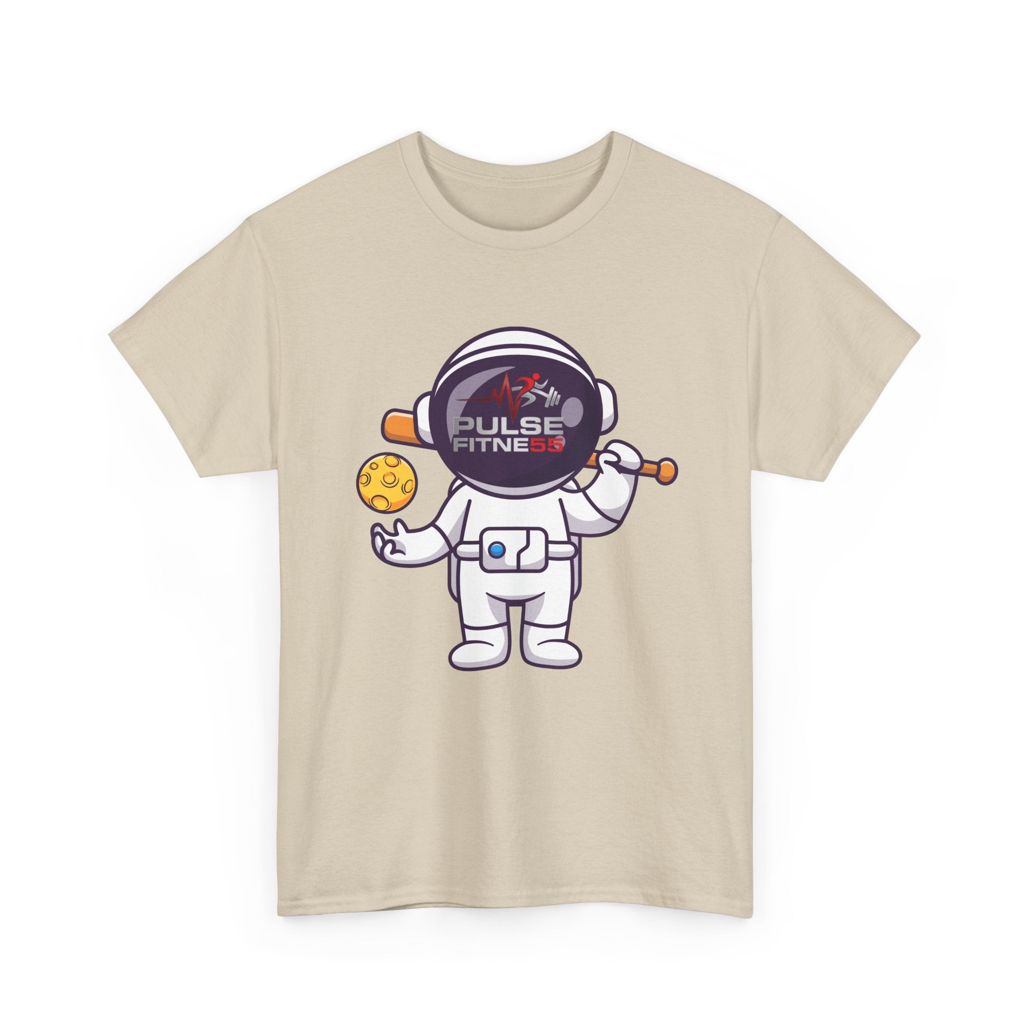 Pulse Fitne55 graphic heavy Cotton Tee - astronaut baseball24.99