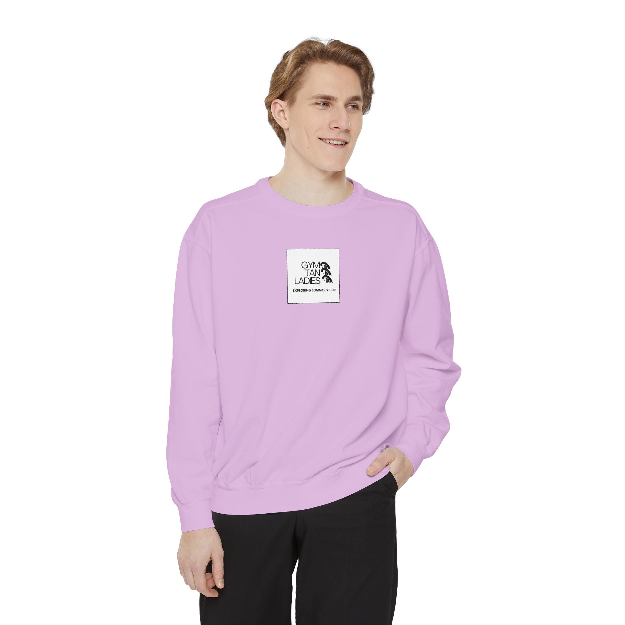 Mens Gym Tan Ladies Sweatshirt