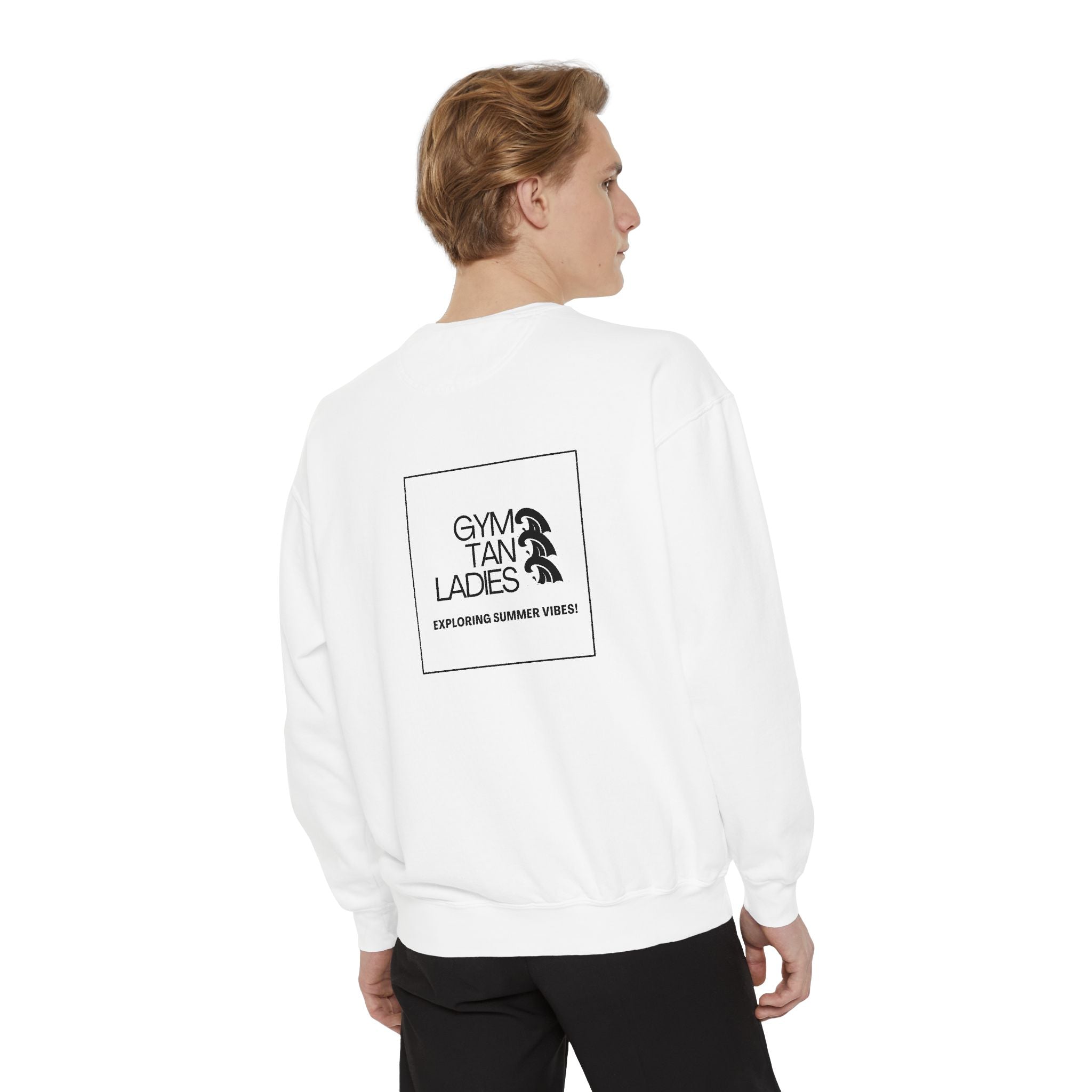 Mens Gym Tan Ladies Sweatshirt