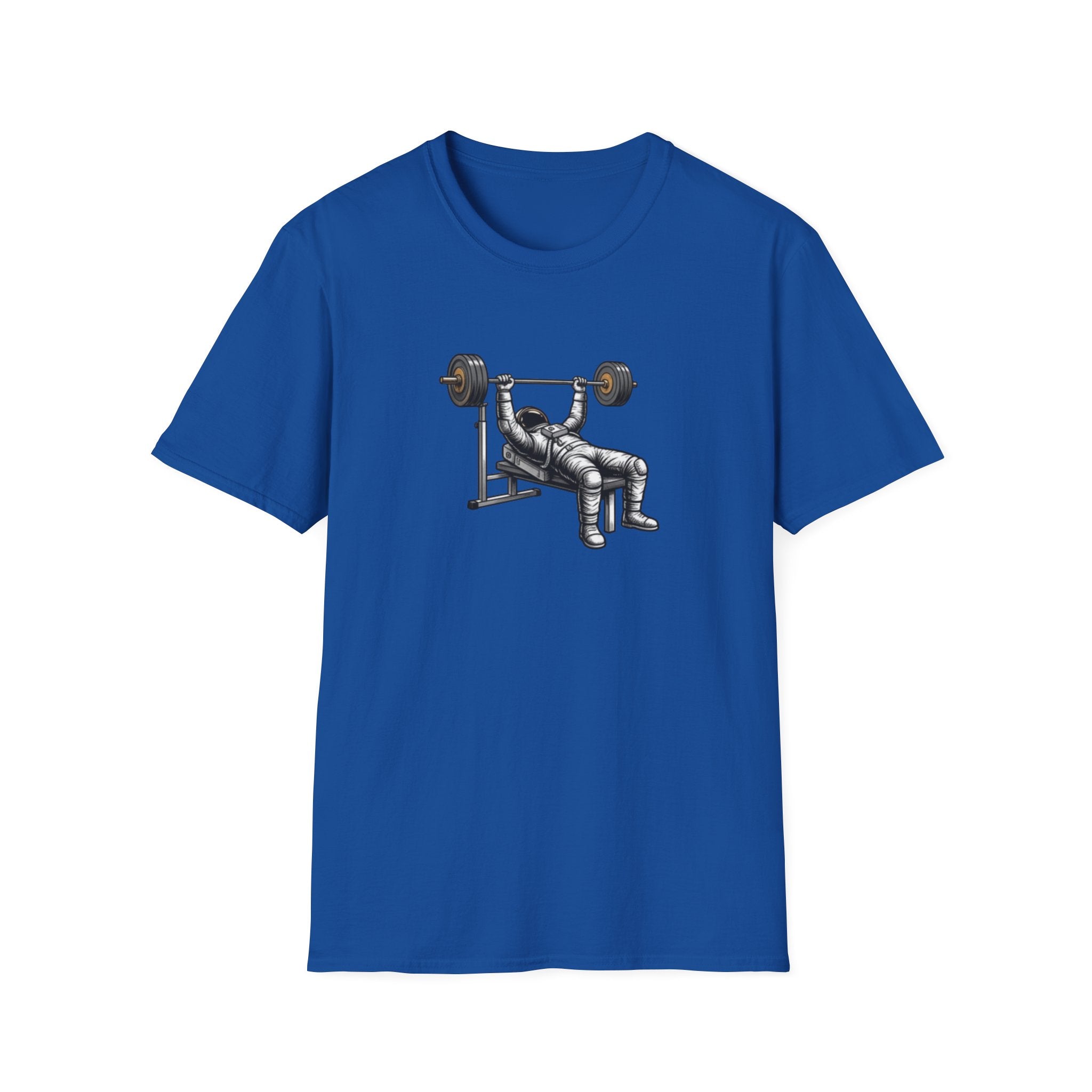 Bench Press Gym T-Shirt — Pulse Fitne55 Logo Workout Tee