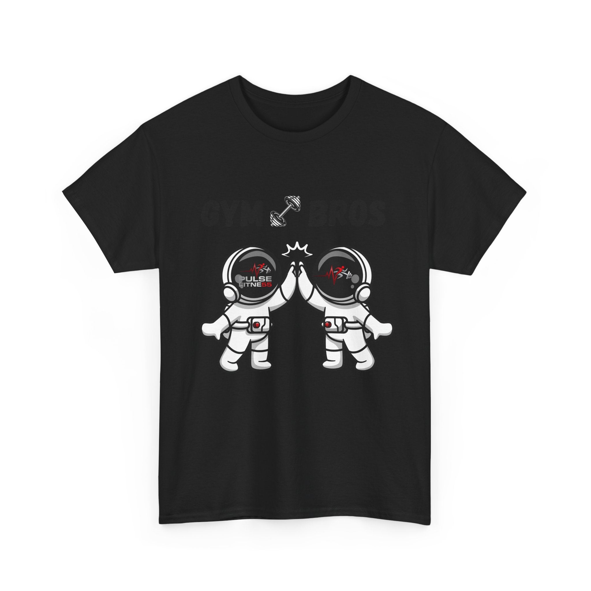 Pulse Fitne55 graphic heavy Cotton Tee - astronaut bros