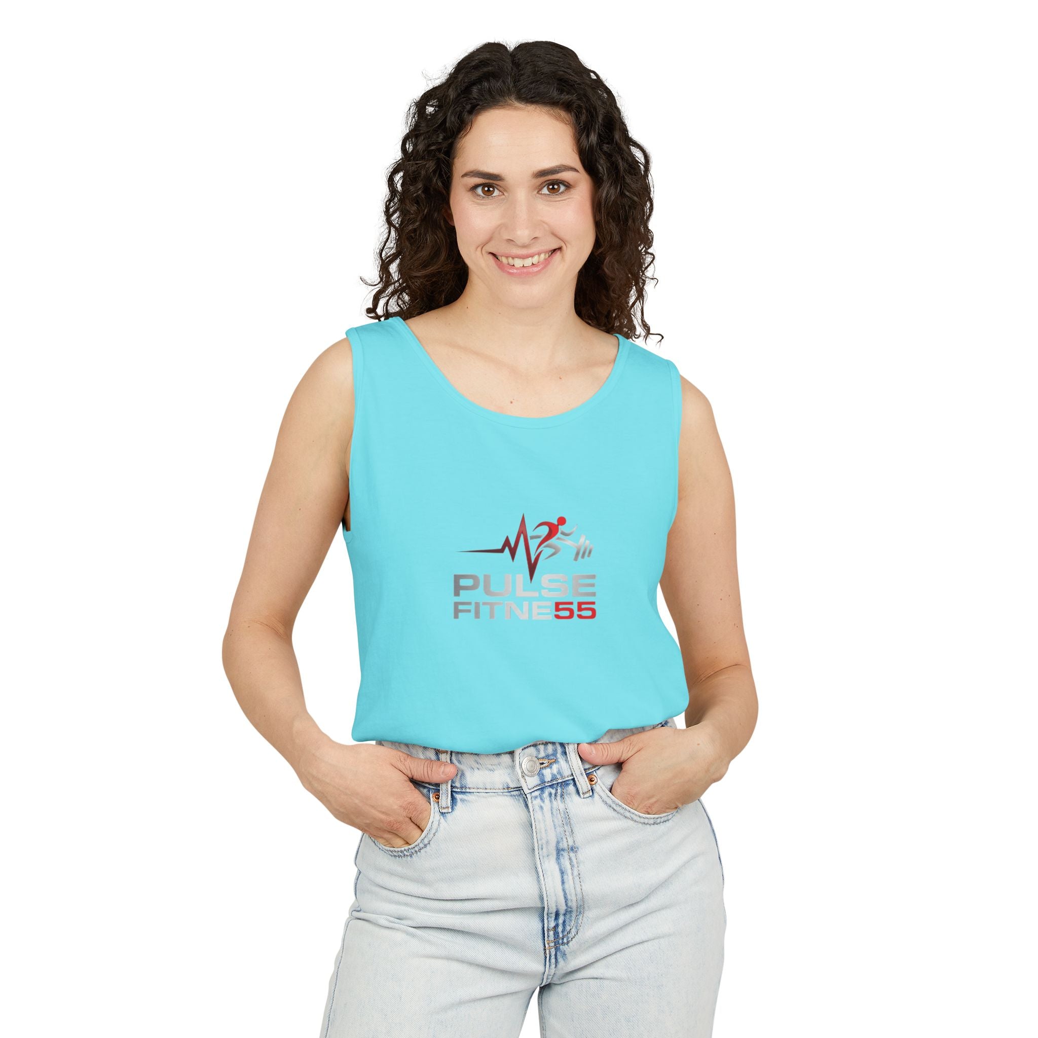 Pulse Fitne55 55 Tank Top — Athletic Gym Workout Tank