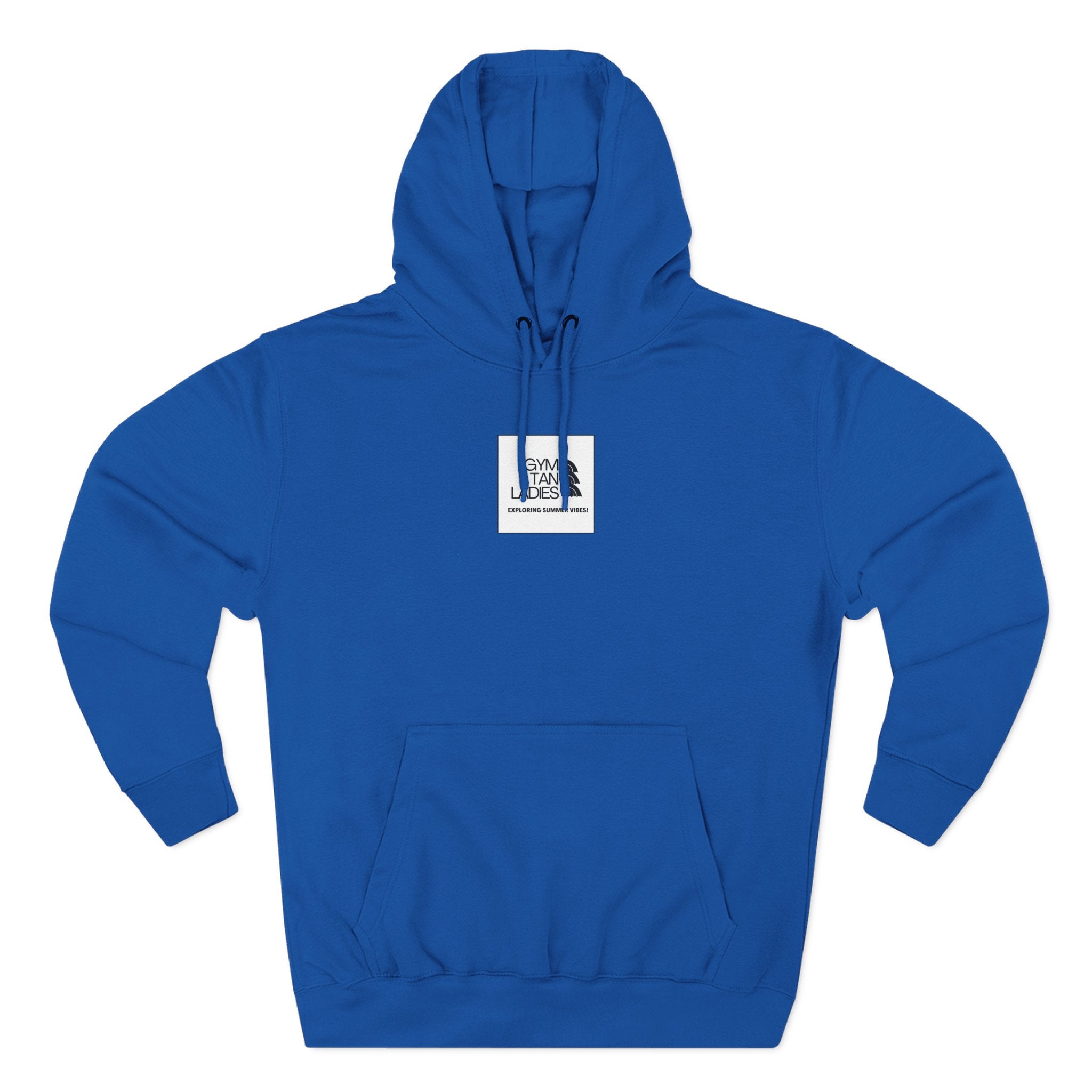 Pulse Fitne55 Gym Tan Ladies Hoodie — 'Exploring Summer Vibes' Graphic Pullover