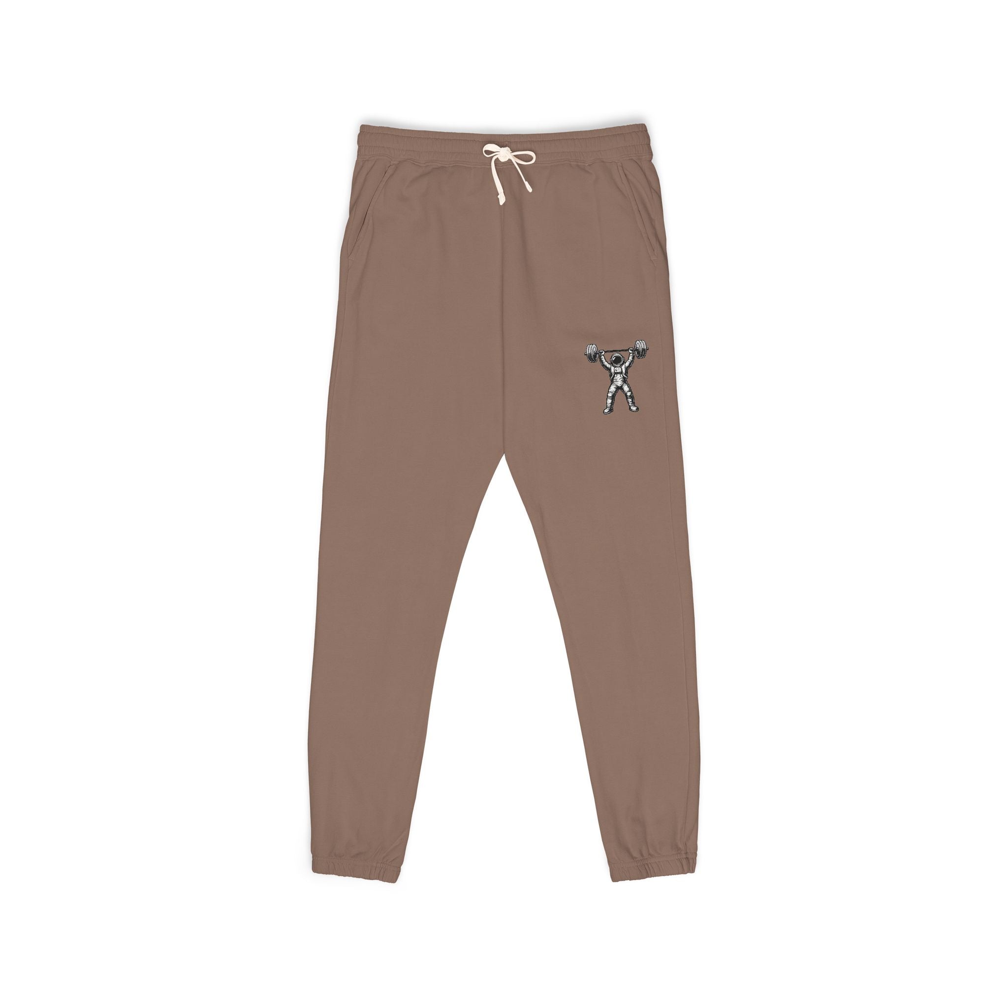Skull Crossbones Joggers – Garment-Dyed Fleece Sweatpants