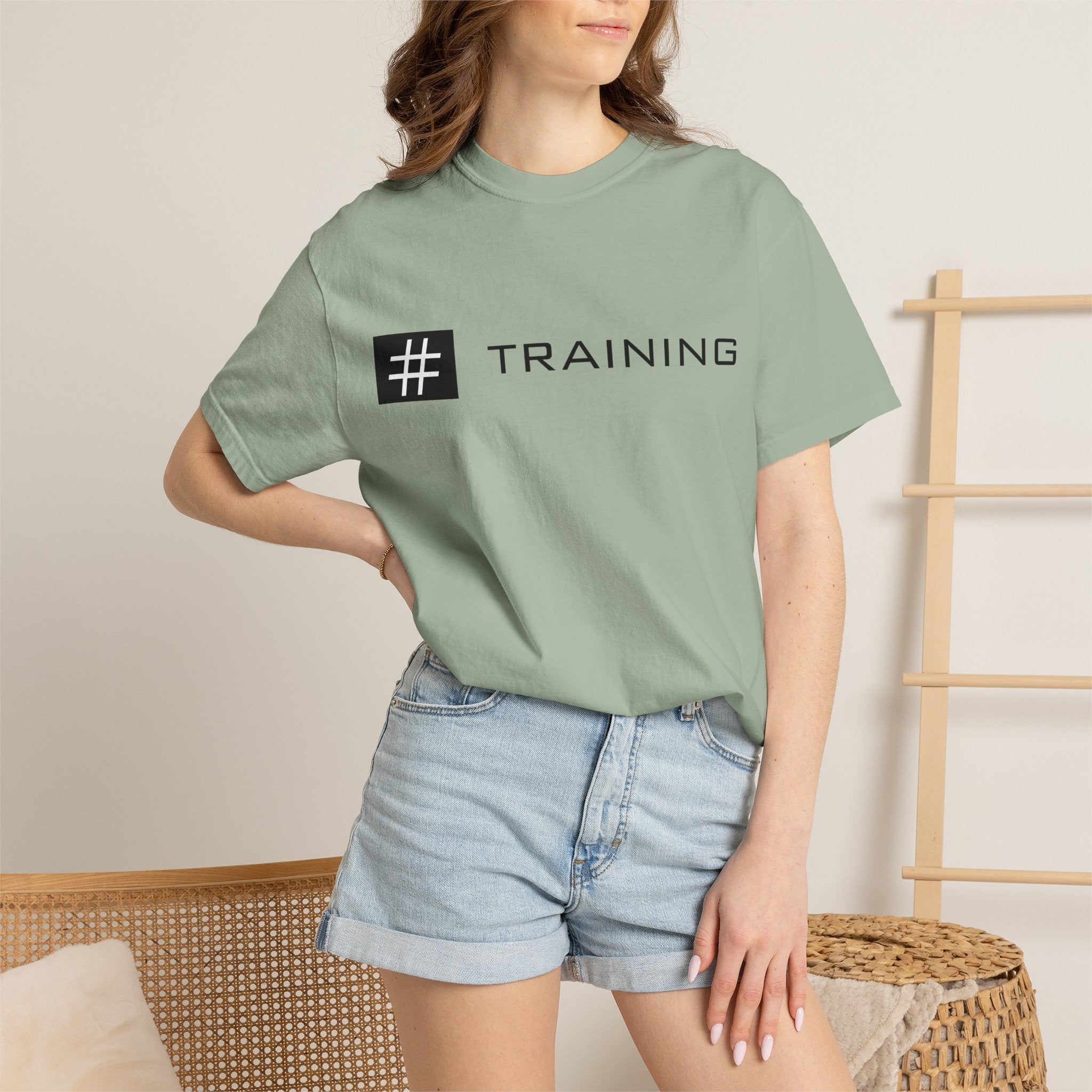 Pulse Fitne55 - #Training Hashtag T-Shirt — Minimal Fitness Tee