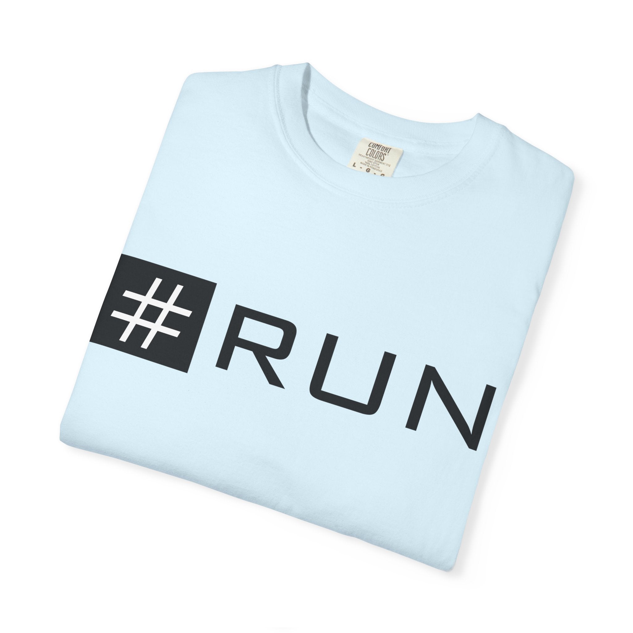 Pulse Fitne55 - #RUN Graphic T-Shirt — Minimalist Running Tee for Runners & Fitness Enthusiasts