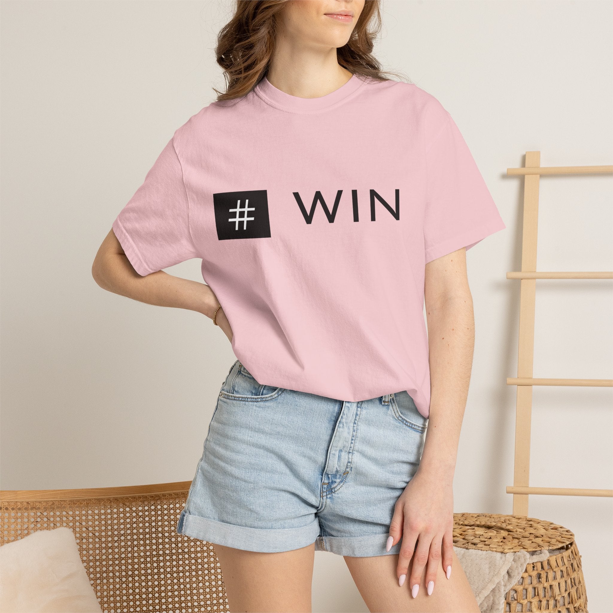 Pulse Fitne55 - #WIN Graphic T-Shirt — Minimalist Motivational Tee