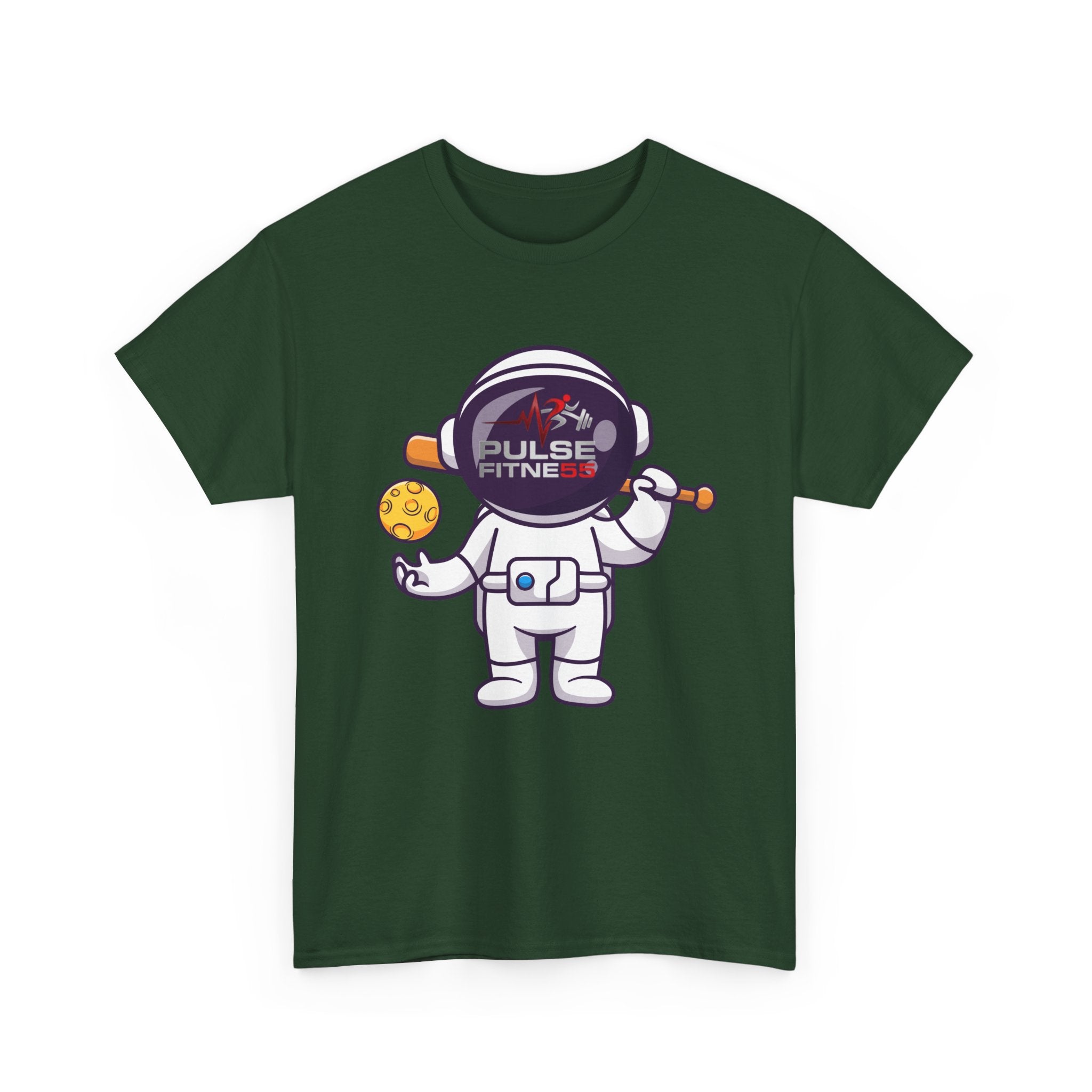 Pulse Fitne55 graphic heavy Cotton Tee - astronaut baseball24.99
