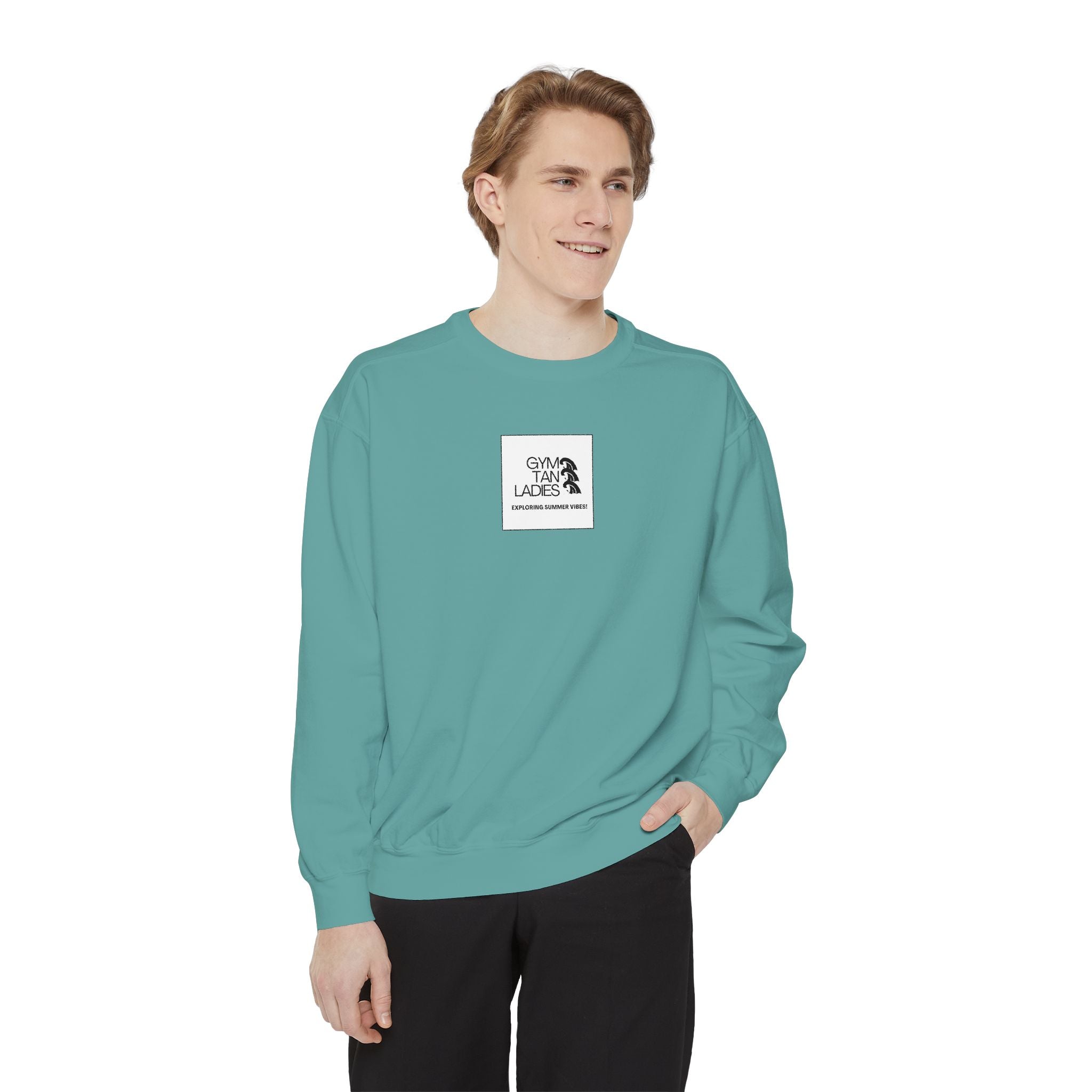 Mens Gym Tan Ladies Sweatshirt