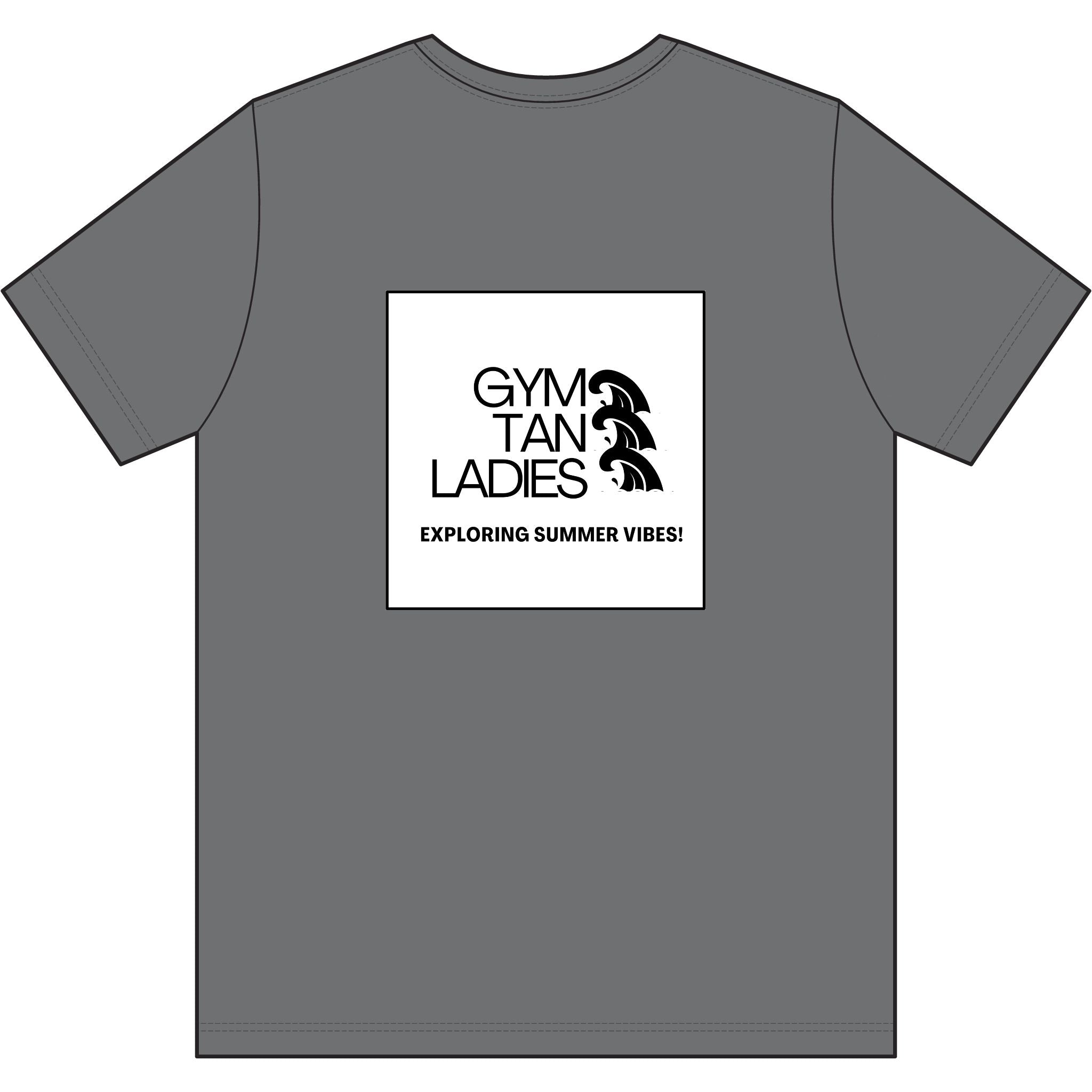 Core Cotton Camo Tee — Gym Tan Logo Cotton T-Shirt