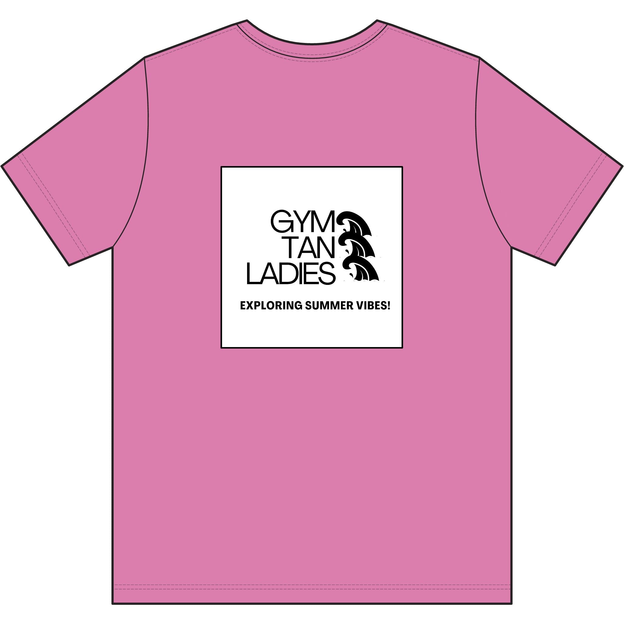 Core Cotton Camo Tee — Gym Tan Logo Cotton T-Shirt